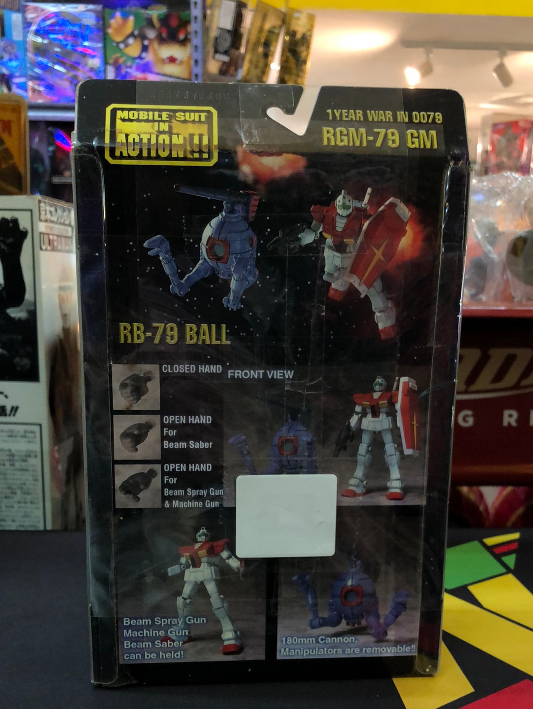 Mobile Suit Gundam RGM-79 RB-79 GM& BALL