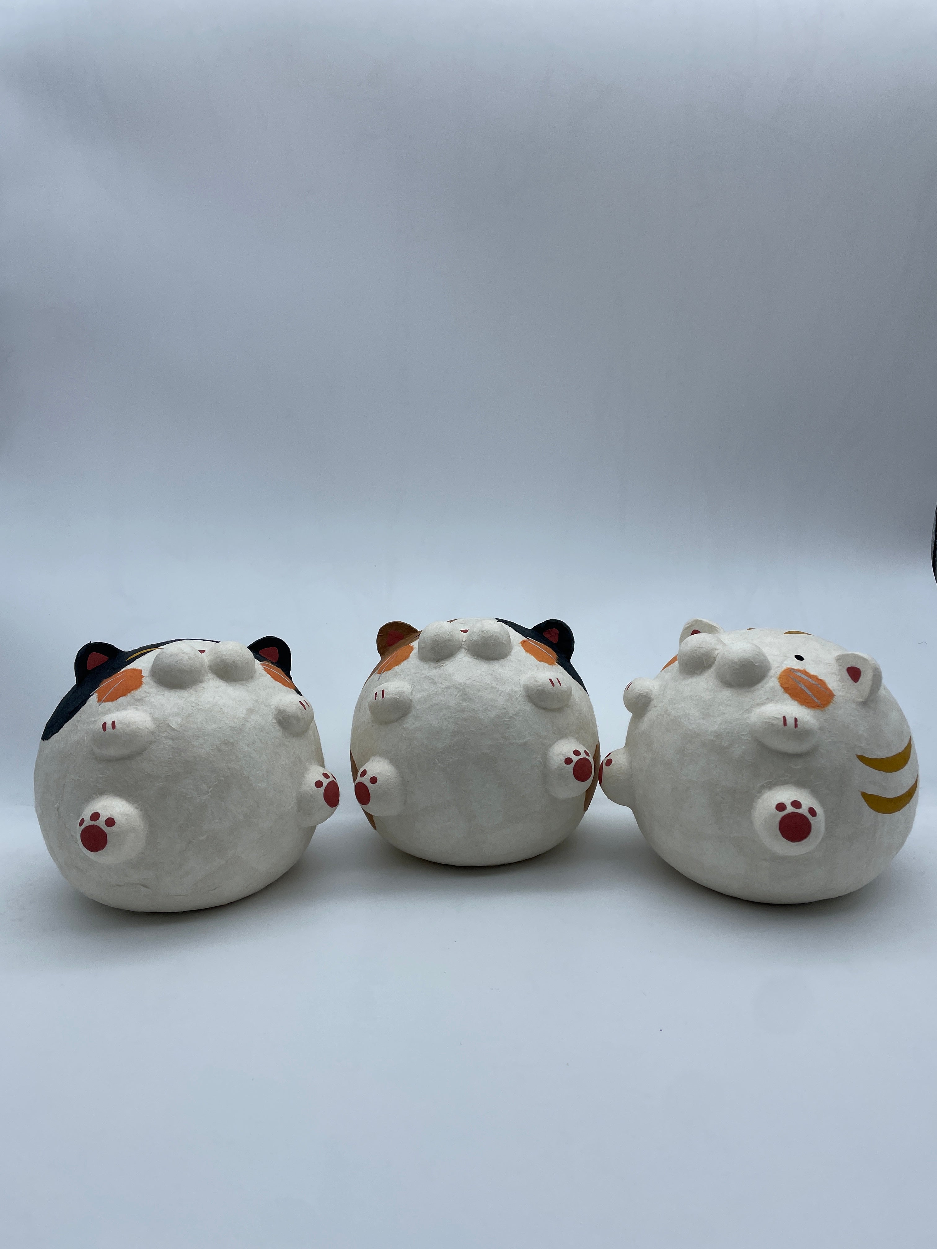 Japanese Paper Cat Doll