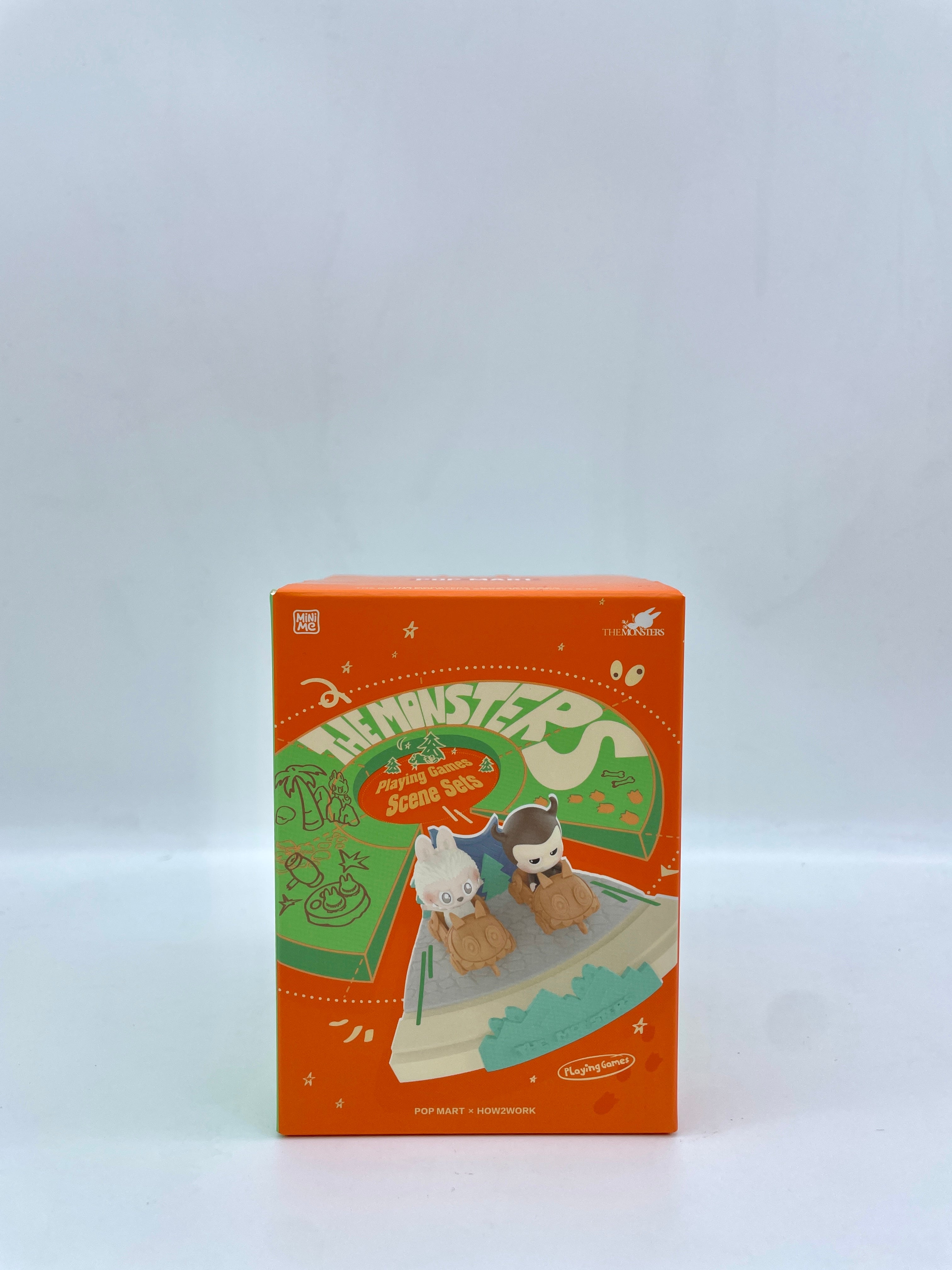 The Monsters Playing Games Scene Set