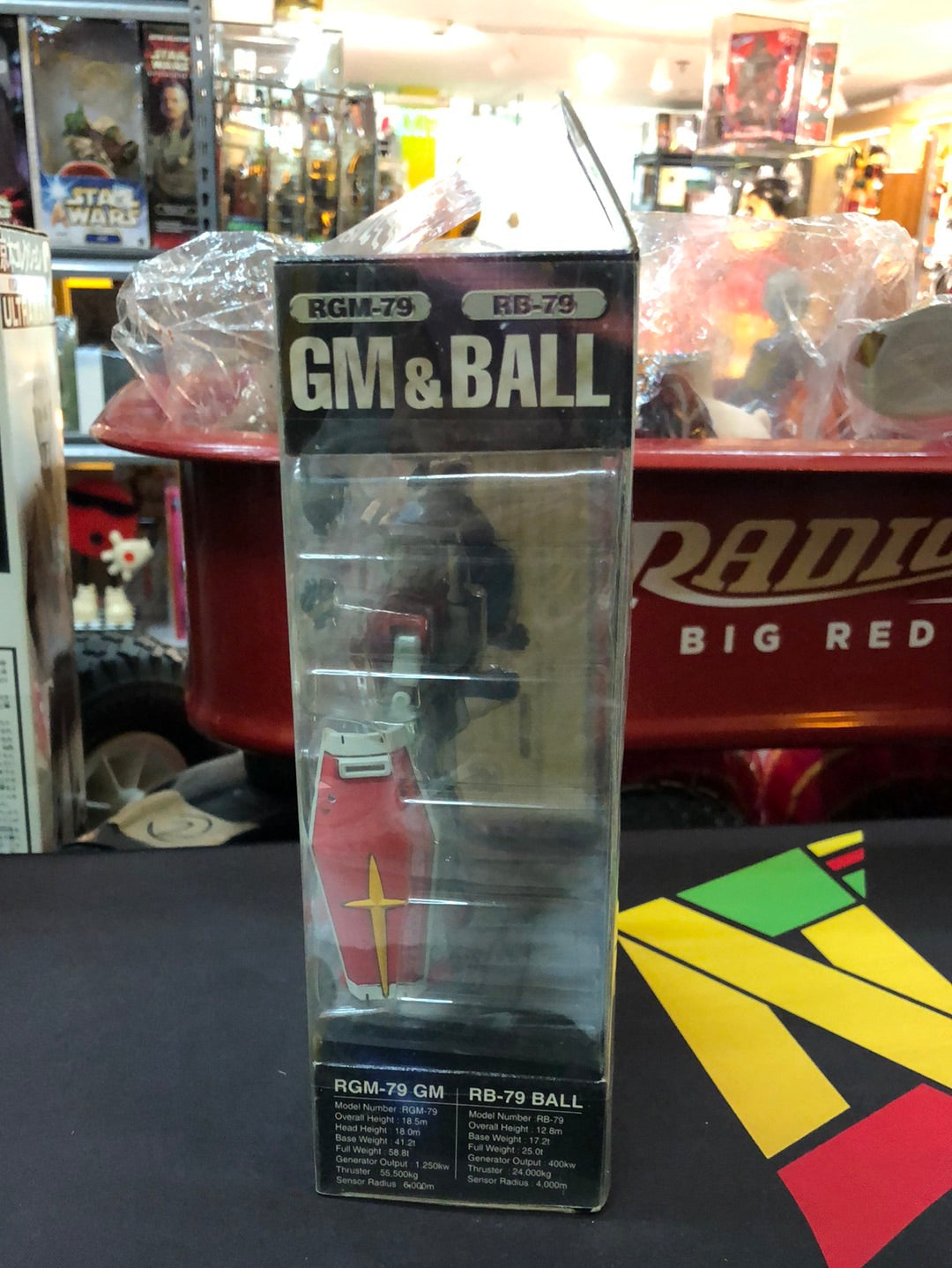Mobile Suit Gundam RGM-79 RB-79 GM& BALL