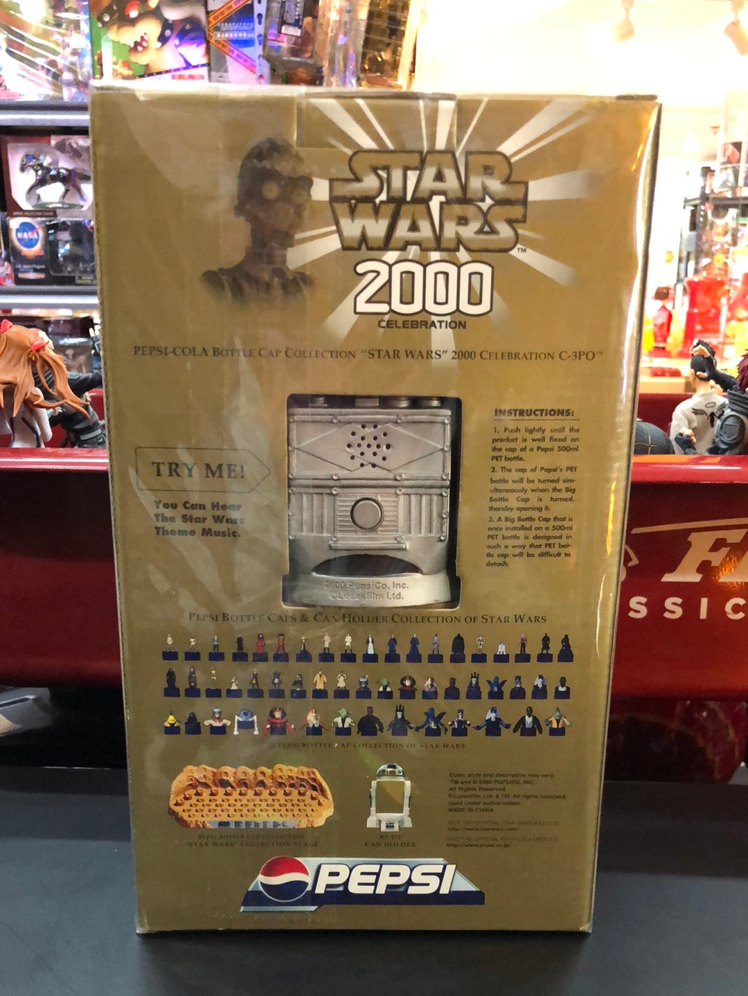 Starwars 2000 celebration Pepsi