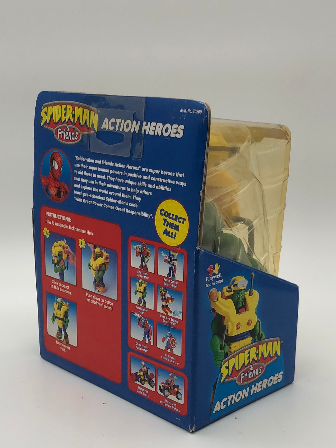 Spider-man Jackhammer Hulk