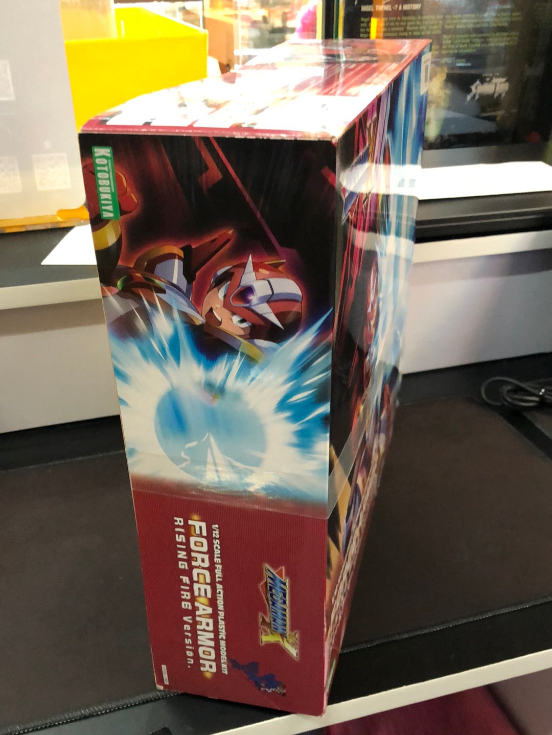 Rockman X 1/12 Scale Full action plastic Model kit Force Armor Rising Fire Version