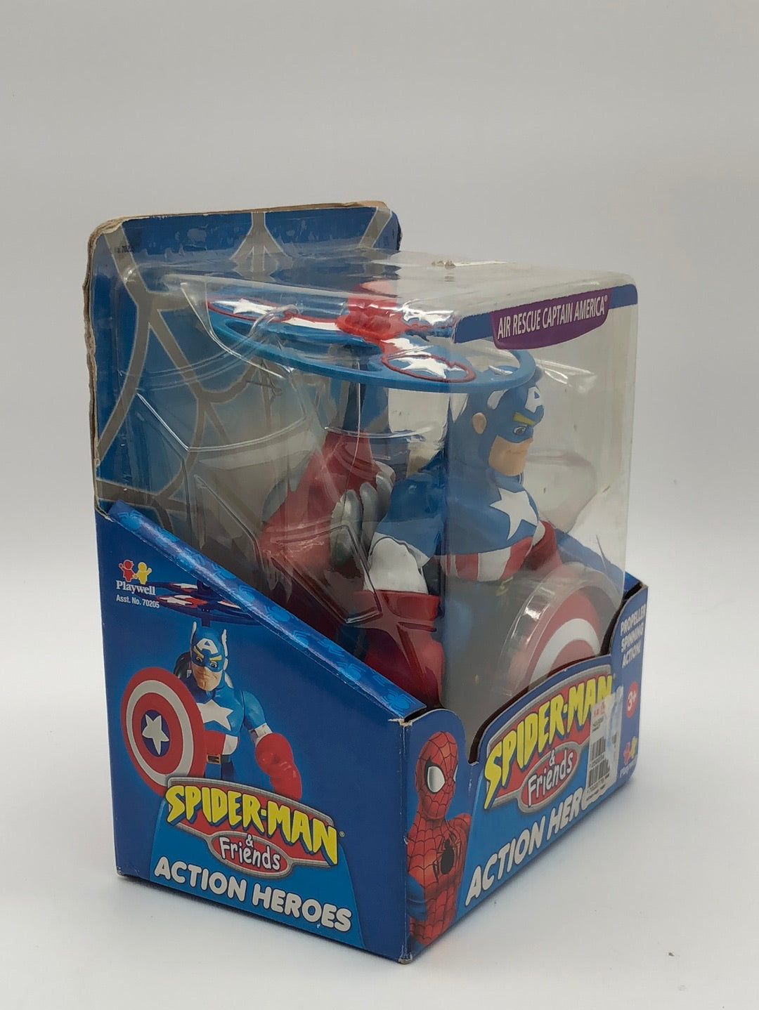 Spider-Man Air Reaue Captain America