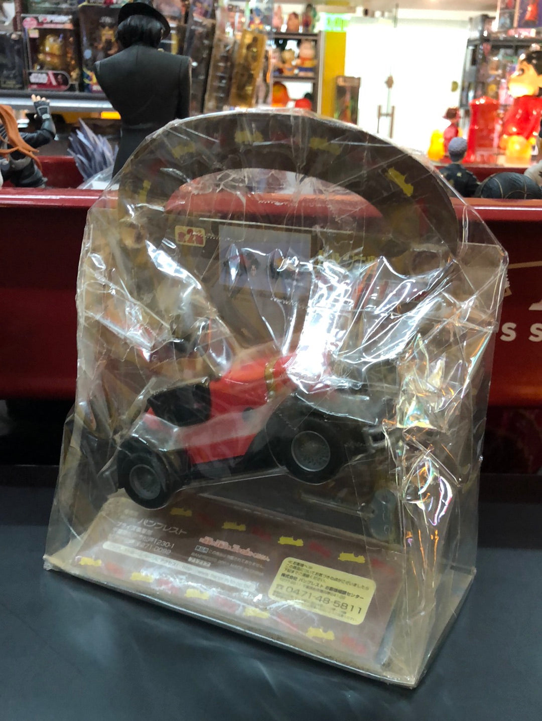 lupin the 3rd idling tin plate car