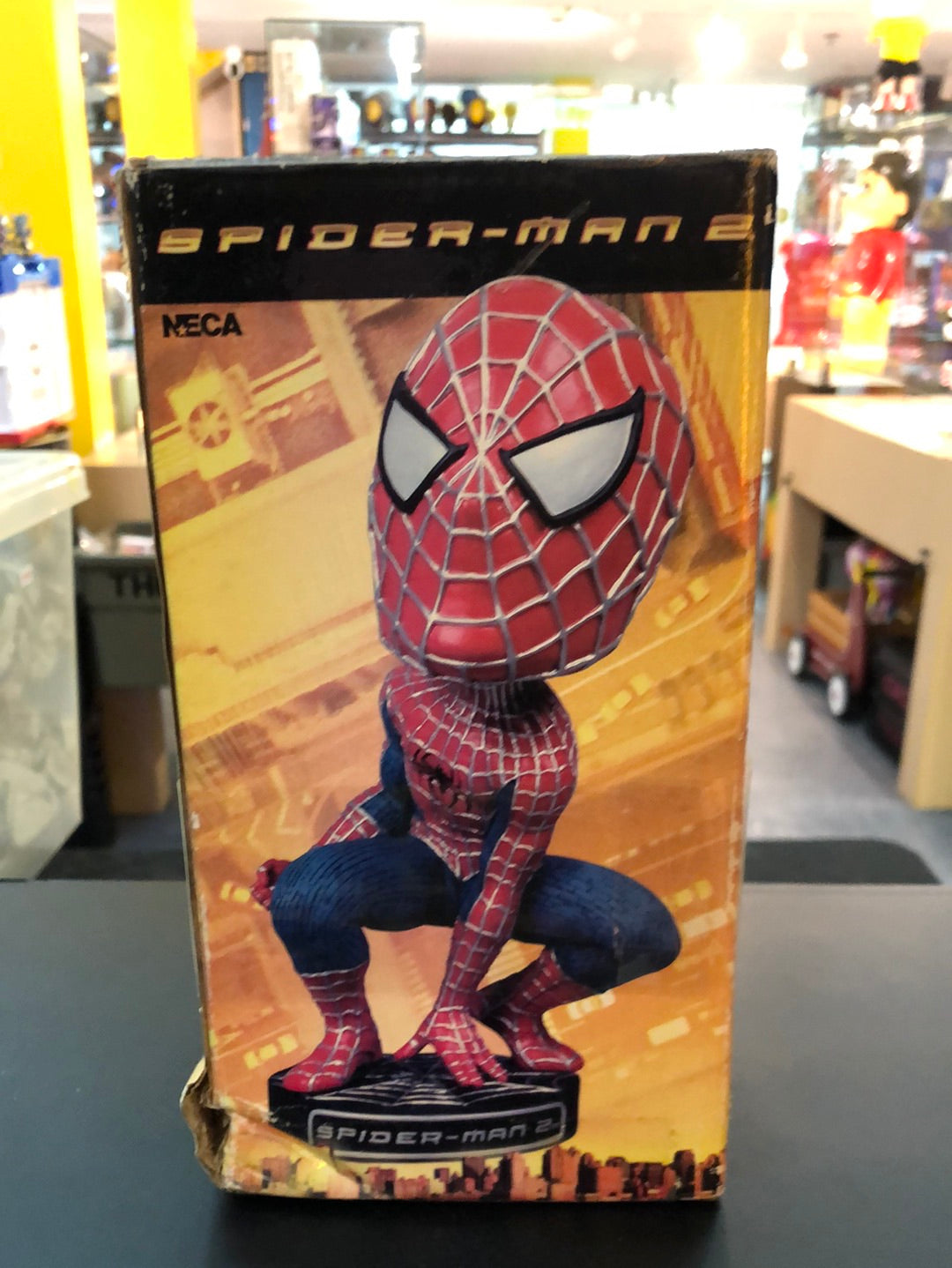 Spiderman Head knockers handpainted