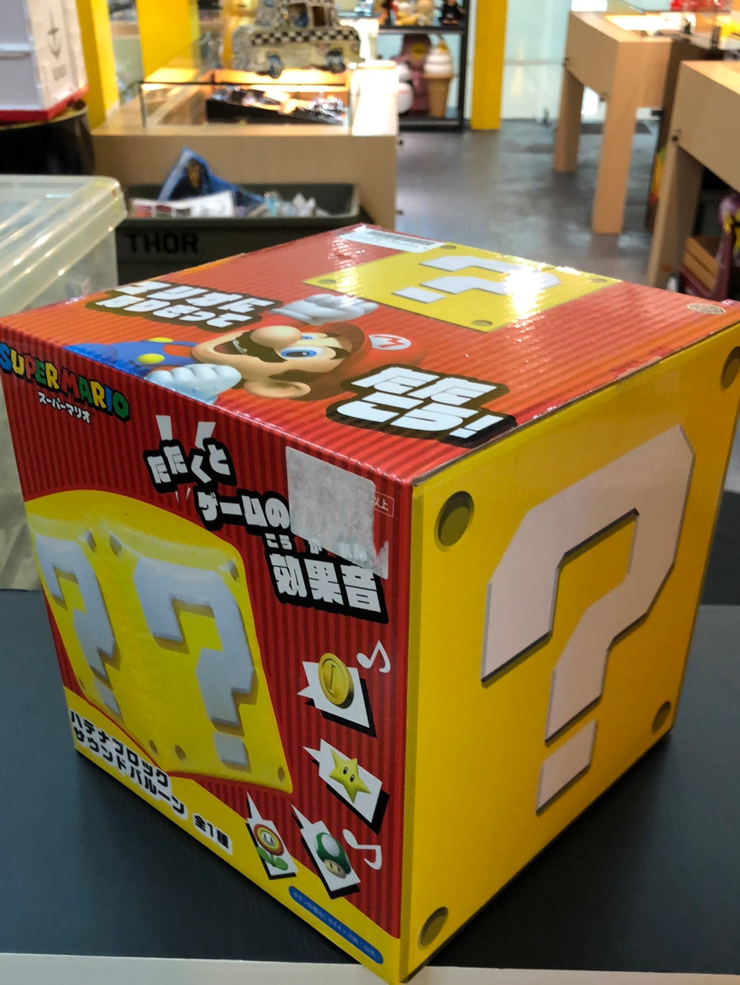 Nintendo Super Mario Replica of Question Block