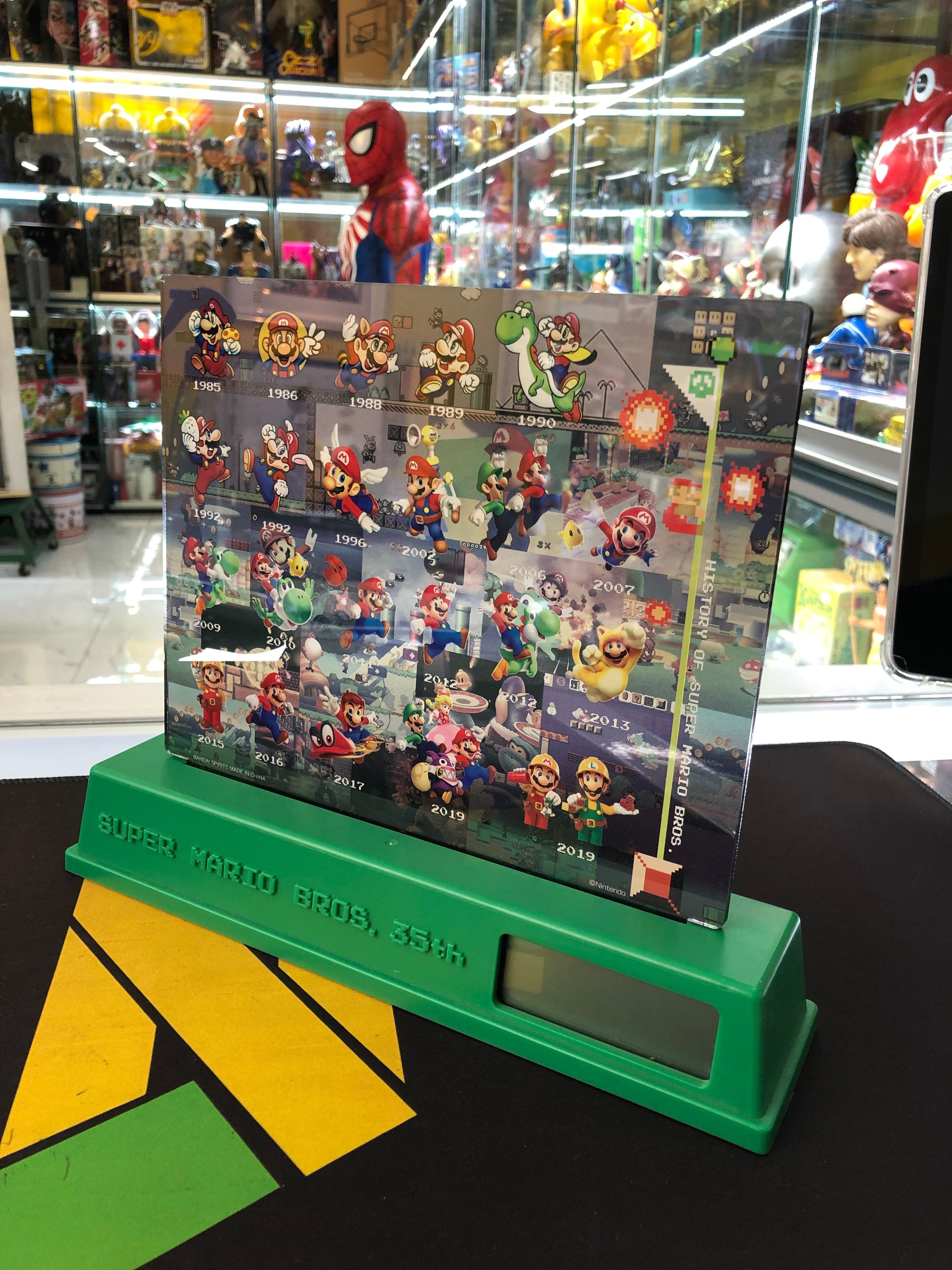 Super Mario bros.35th anniv.clock game sounds