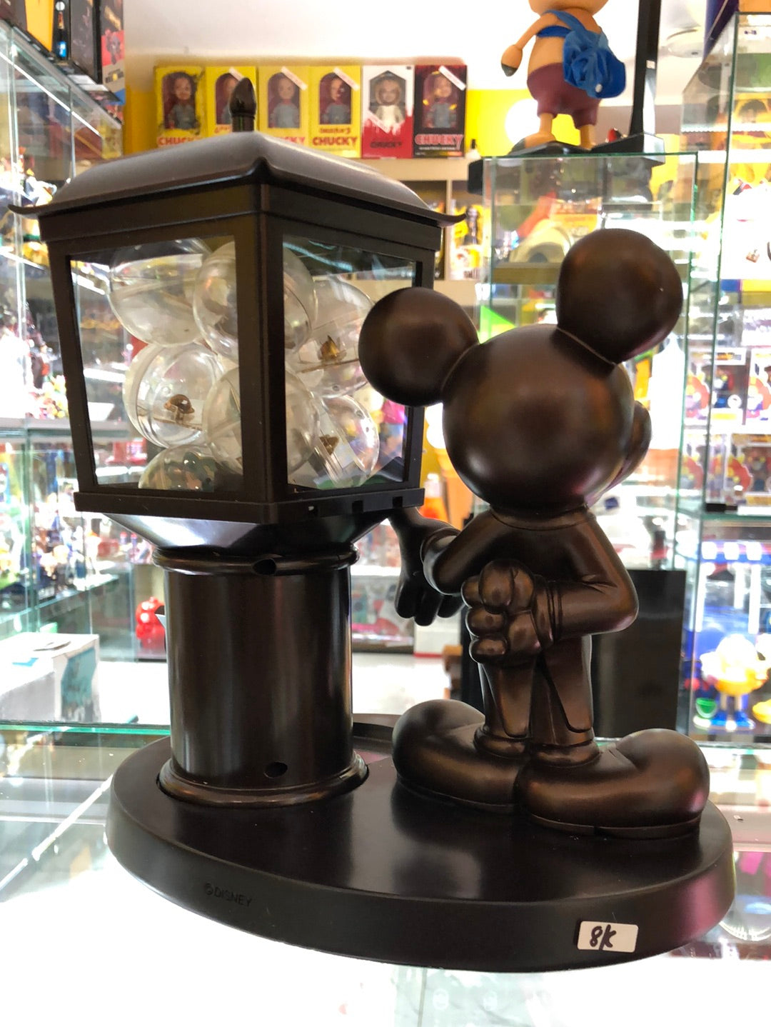 Disney Mickey Mouse pins Gachapon Machine Dai-ichi life with box