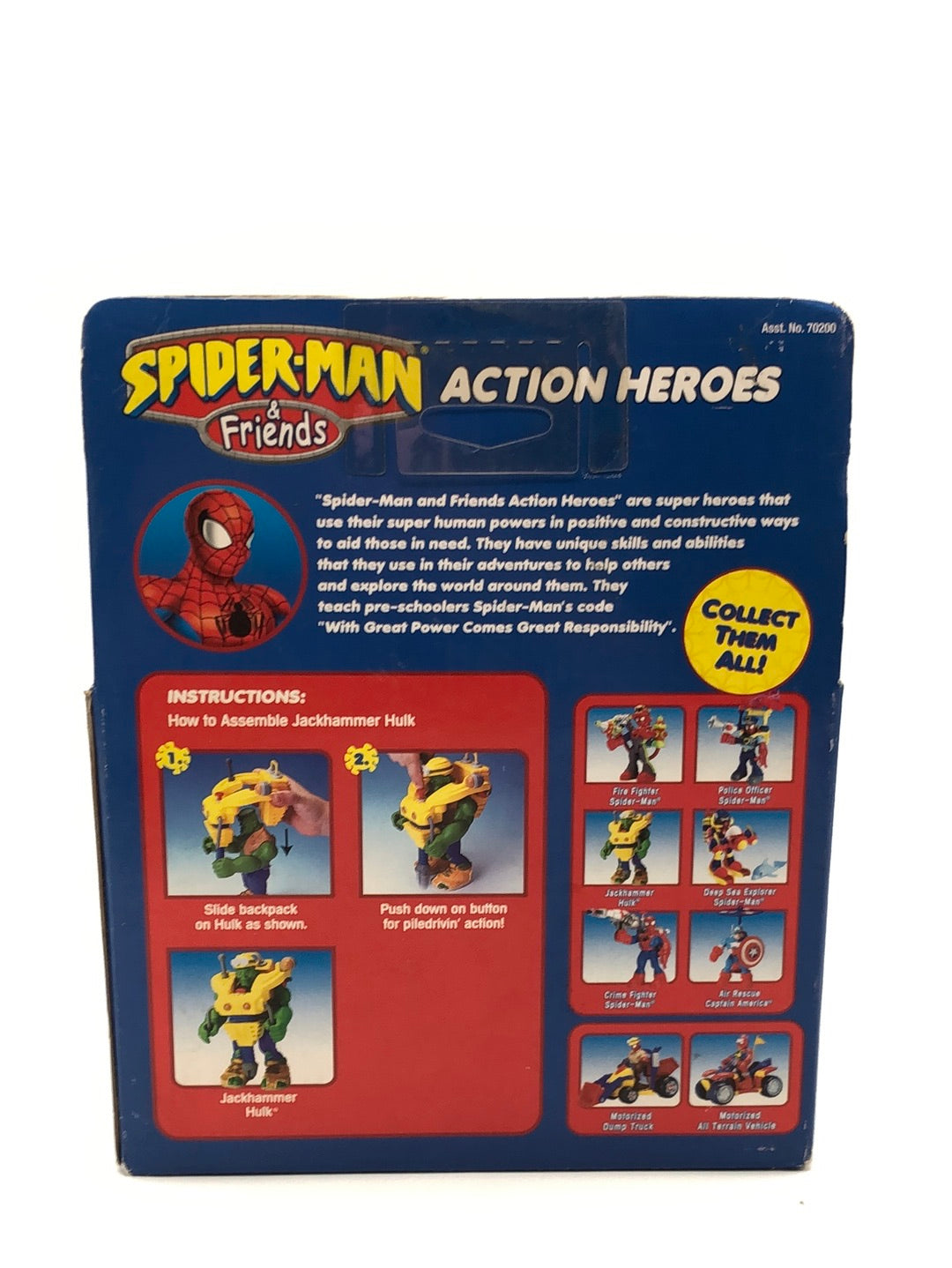 Spider-man Jackhammer Hulk