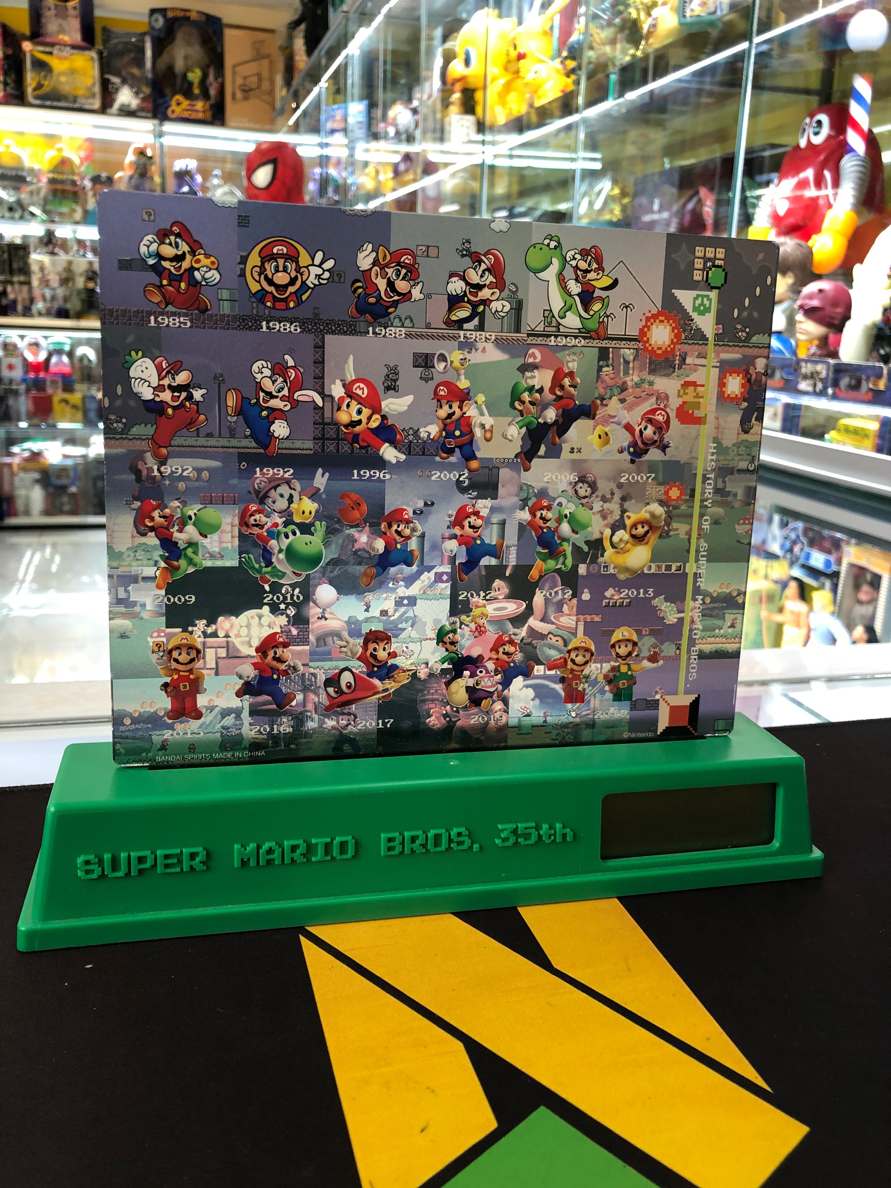 Super Mario bros.35th anniv.clock game sounds