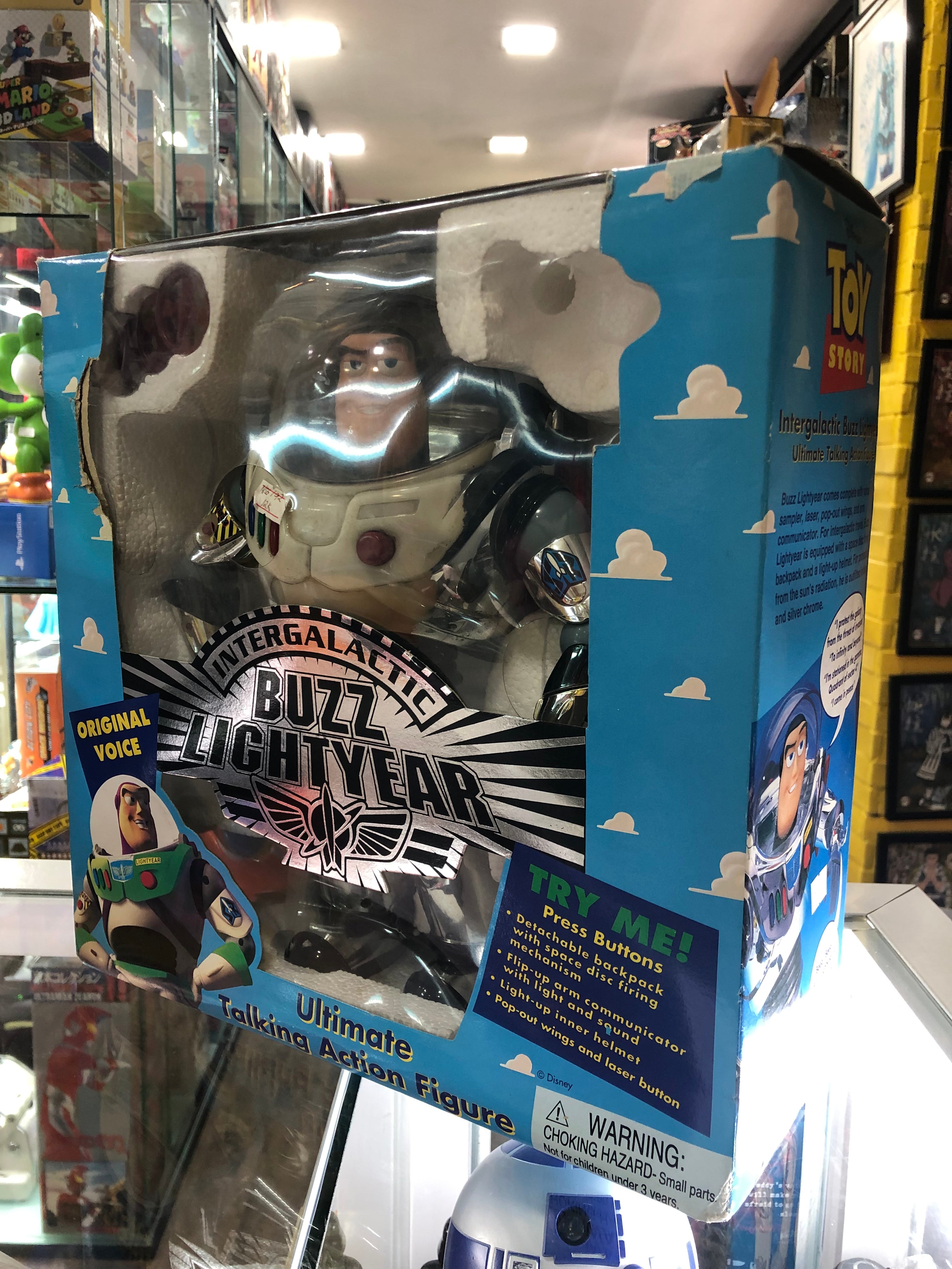 Intergalactic Buzz Lightyear Ultimate Talking Action figure