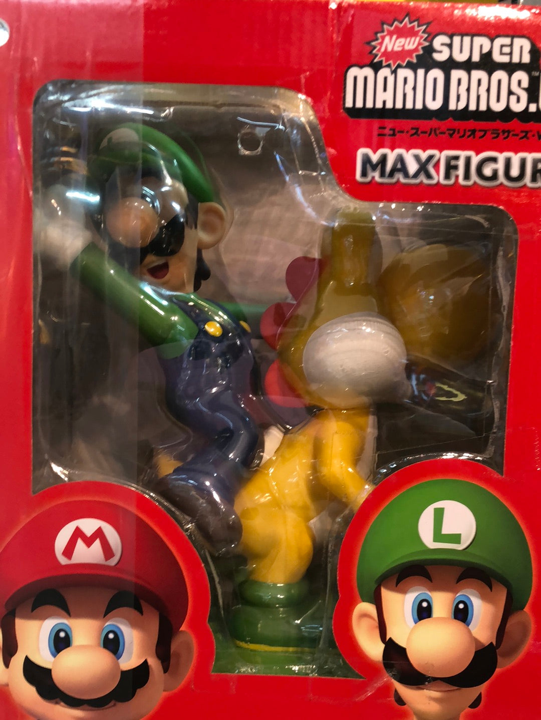 Super mario Bros.wii Max figure luigi