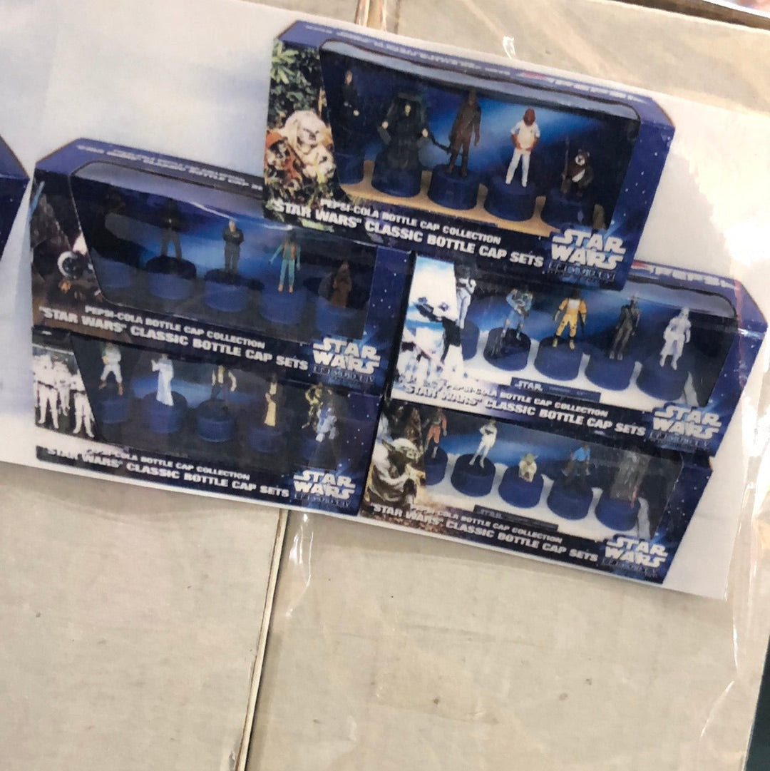 Starwars Pepsi-Cola Cap Collection Set