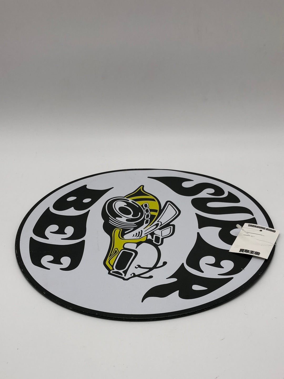 Super Bee Round  Tin Sign