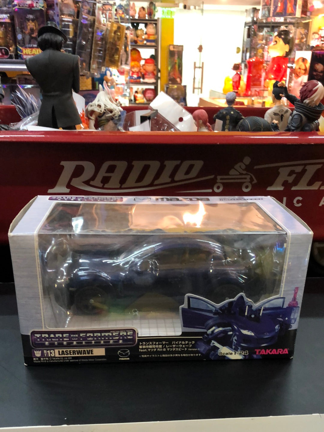 Transformers BT 13 Laserwave Scale 1/24 Takara Mazda