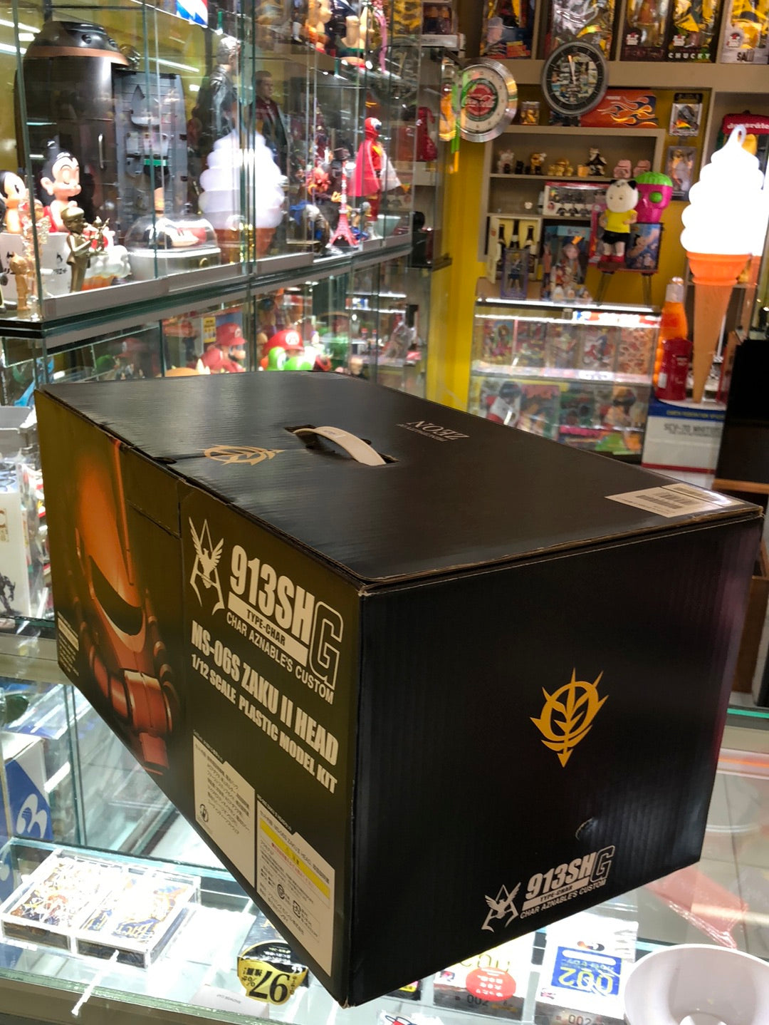 MS-06S ZAKU ll HEAD 1/12 Scale Plastic Model Kit