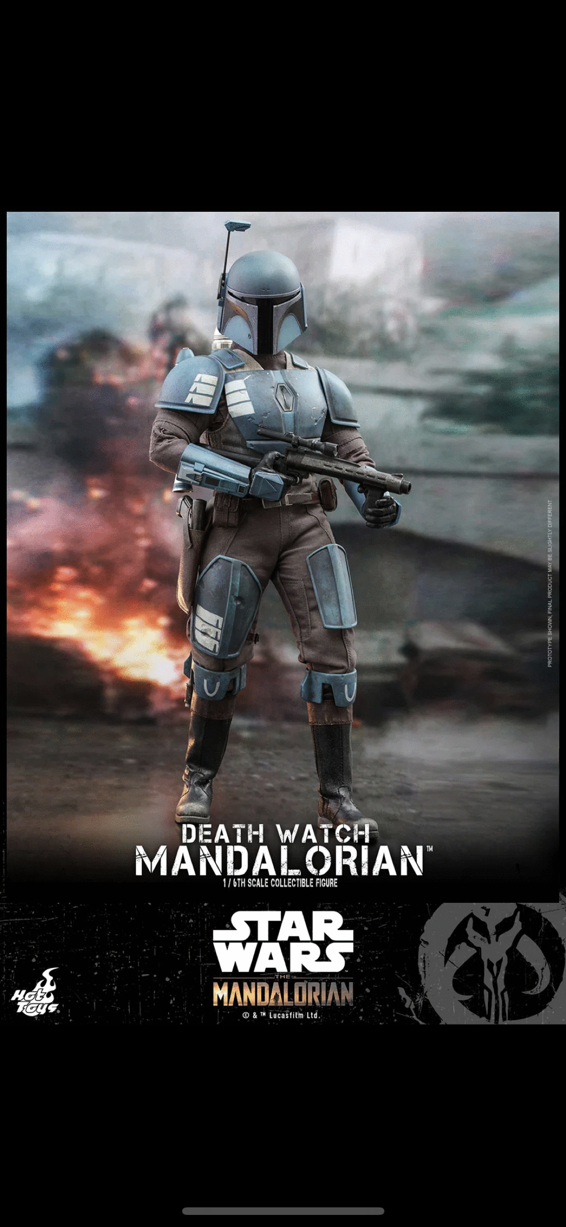 Item: Hot Toys Tms023 1/6star Wars The Mandalorian - Death Watch Mandalorian