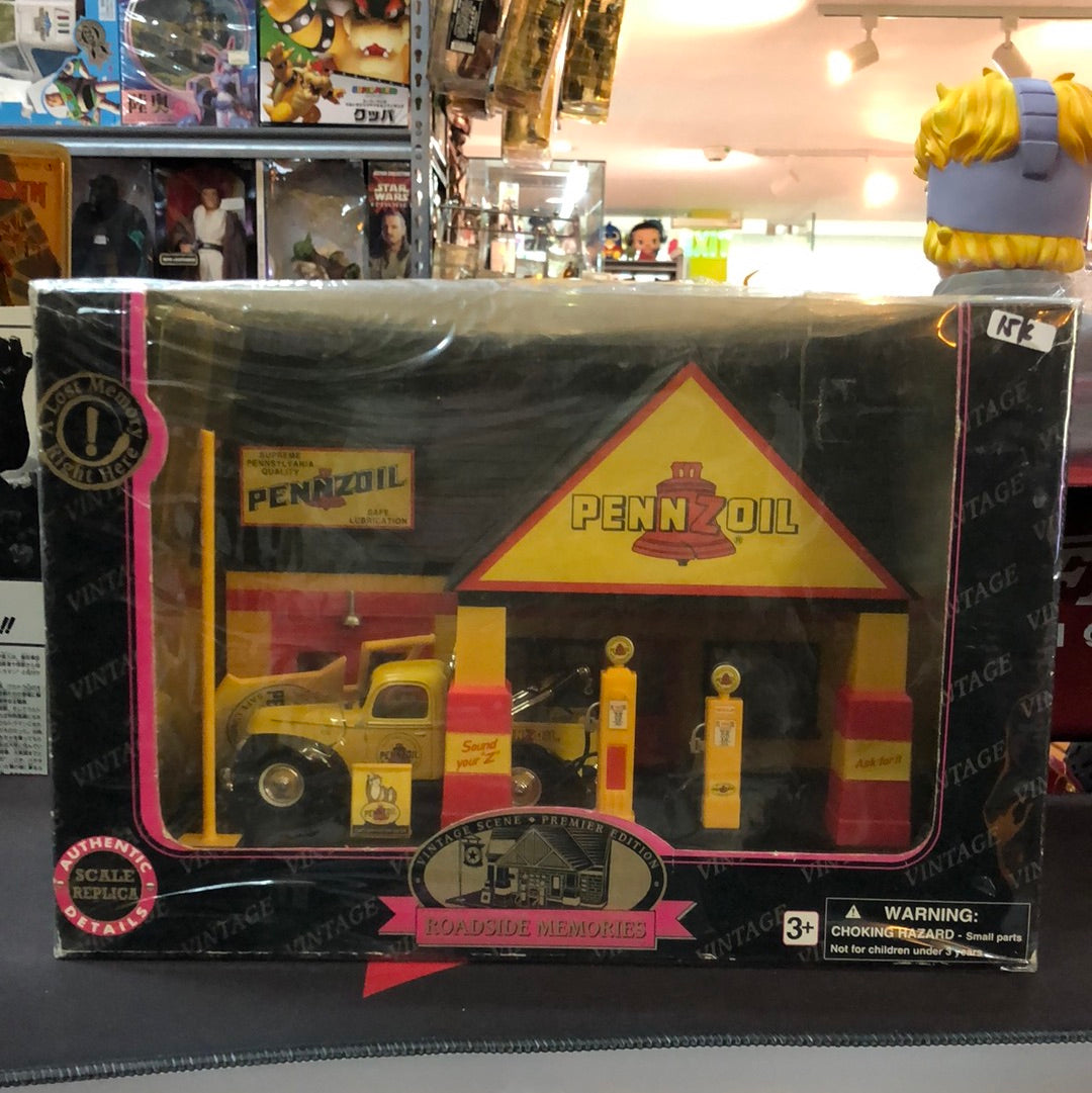 Pennzoil Roadside memories Vintage scene, premier Edition
