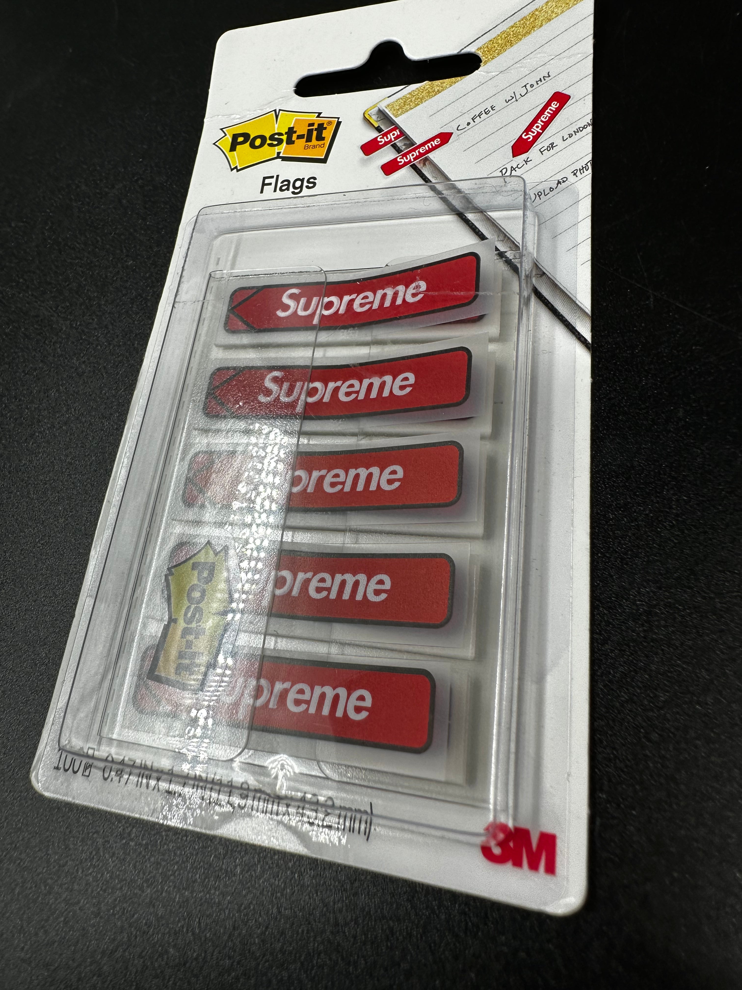 supreme post-it flags