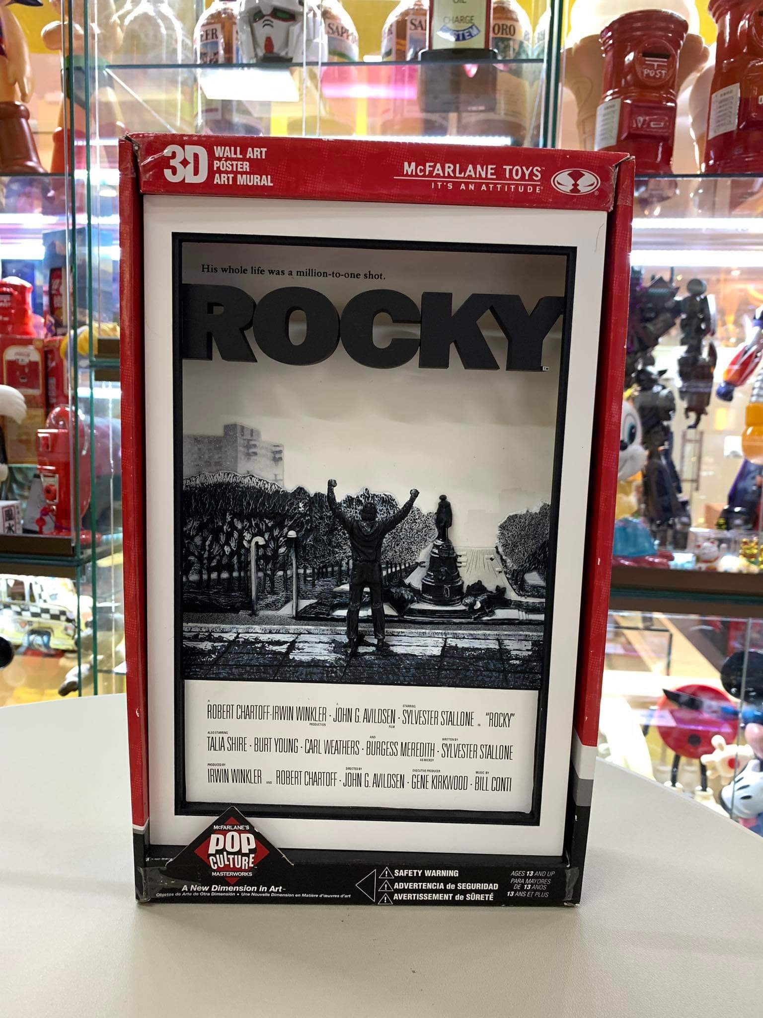 3D wall Hanging: Rocky