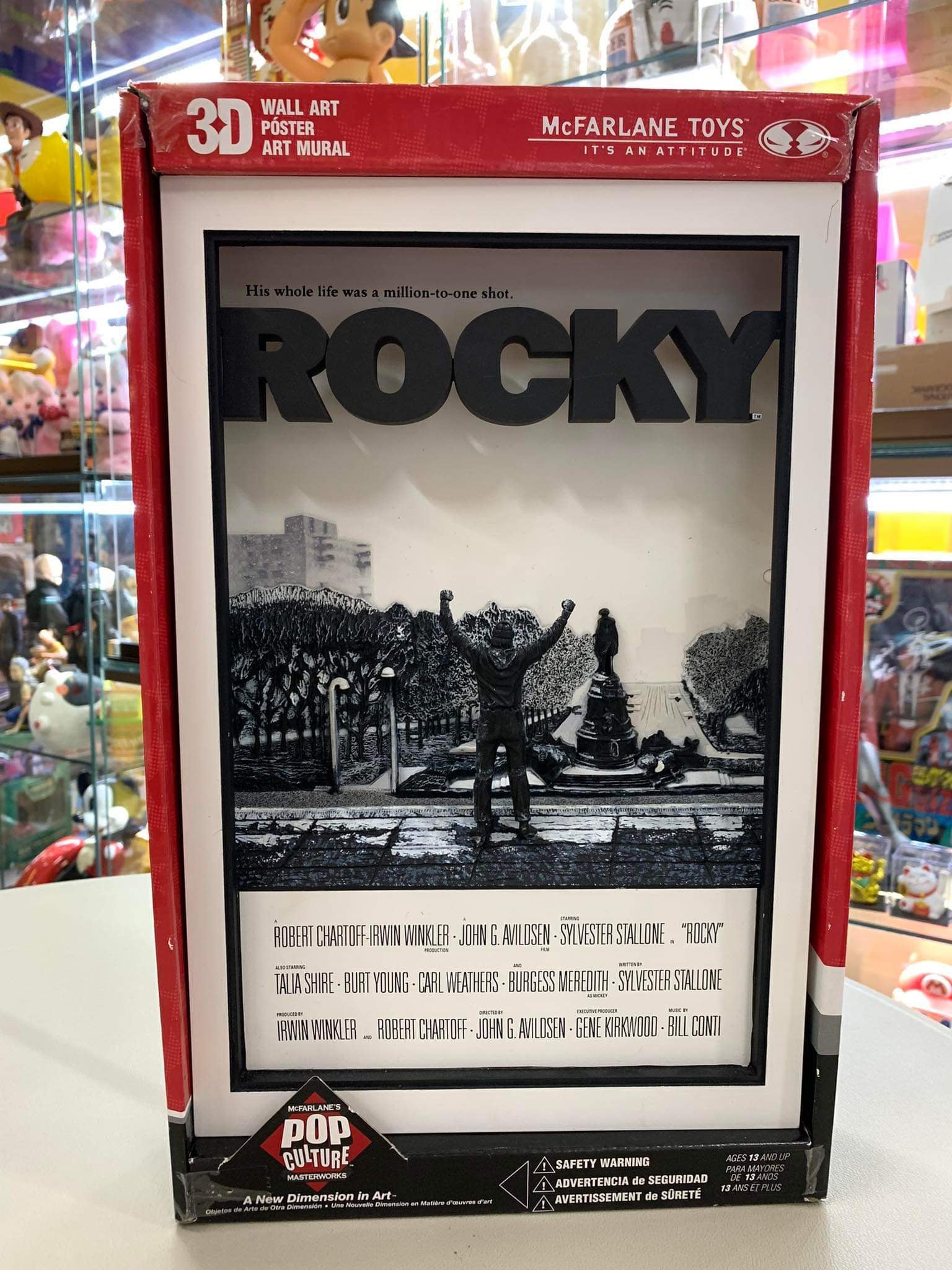 3D wall Hanging: Rocky
