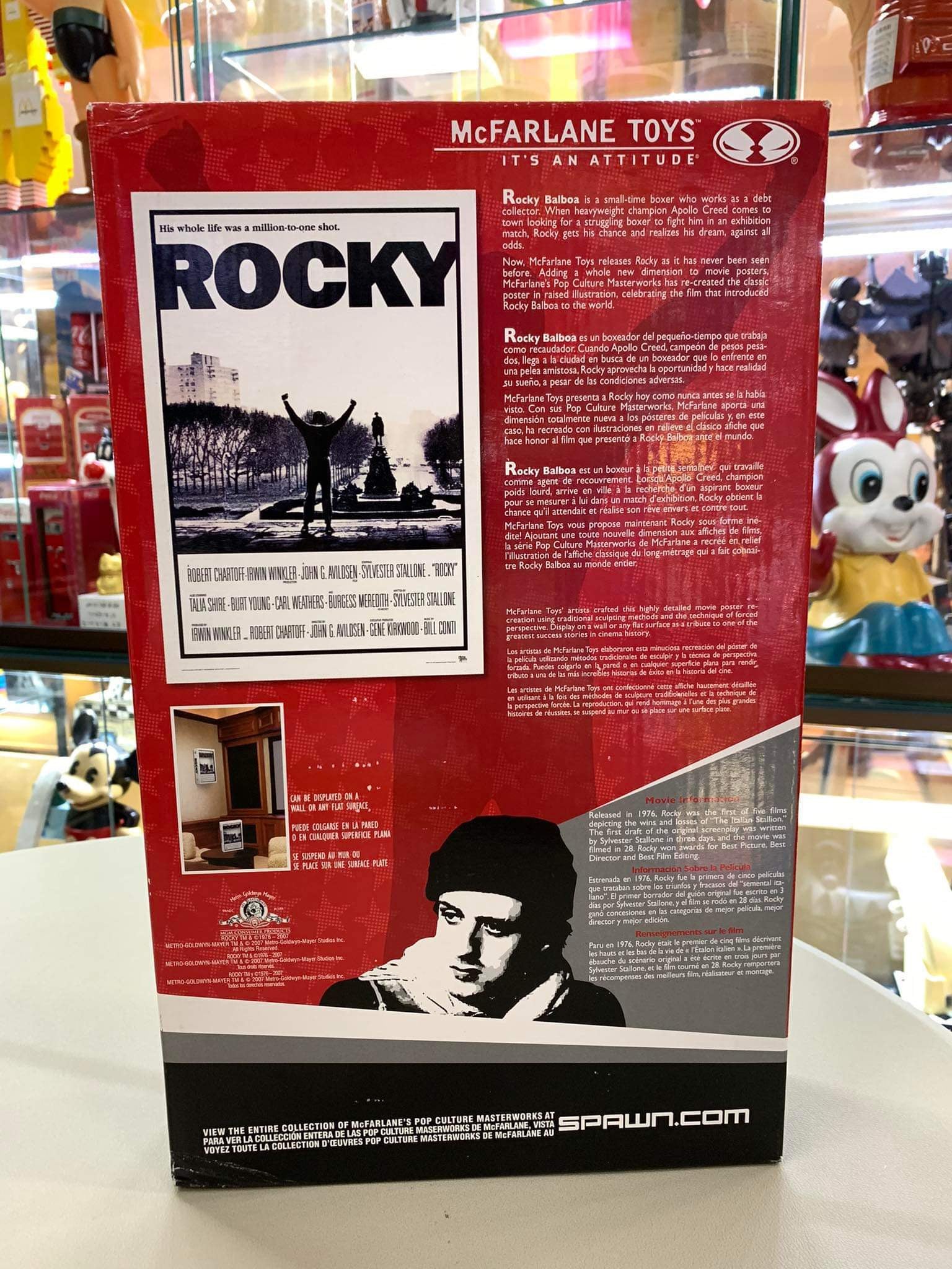 3D wall Hanging: Rocky