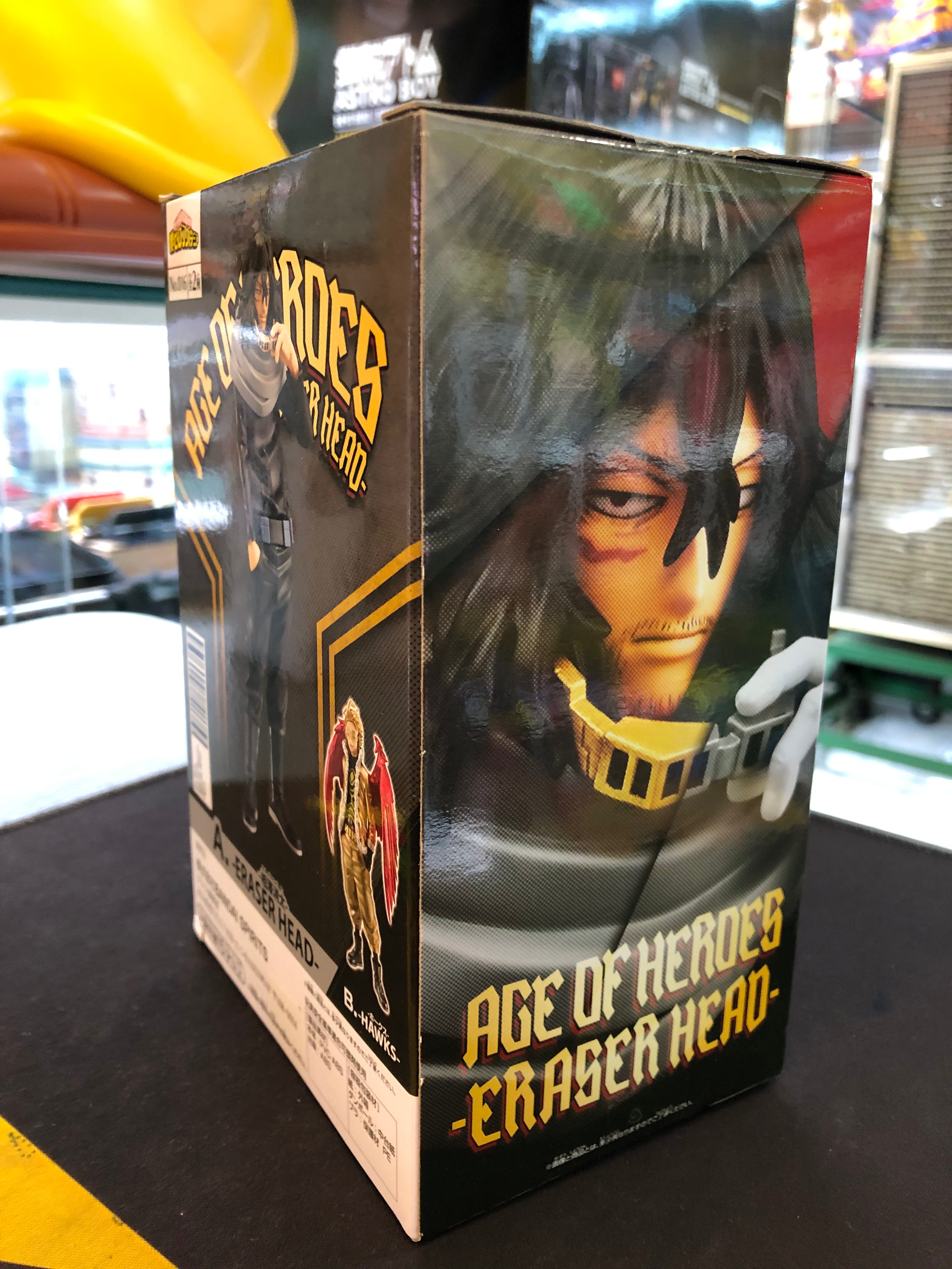 my hero academia age of heroes vol.16 shota aizawa eraser head figure