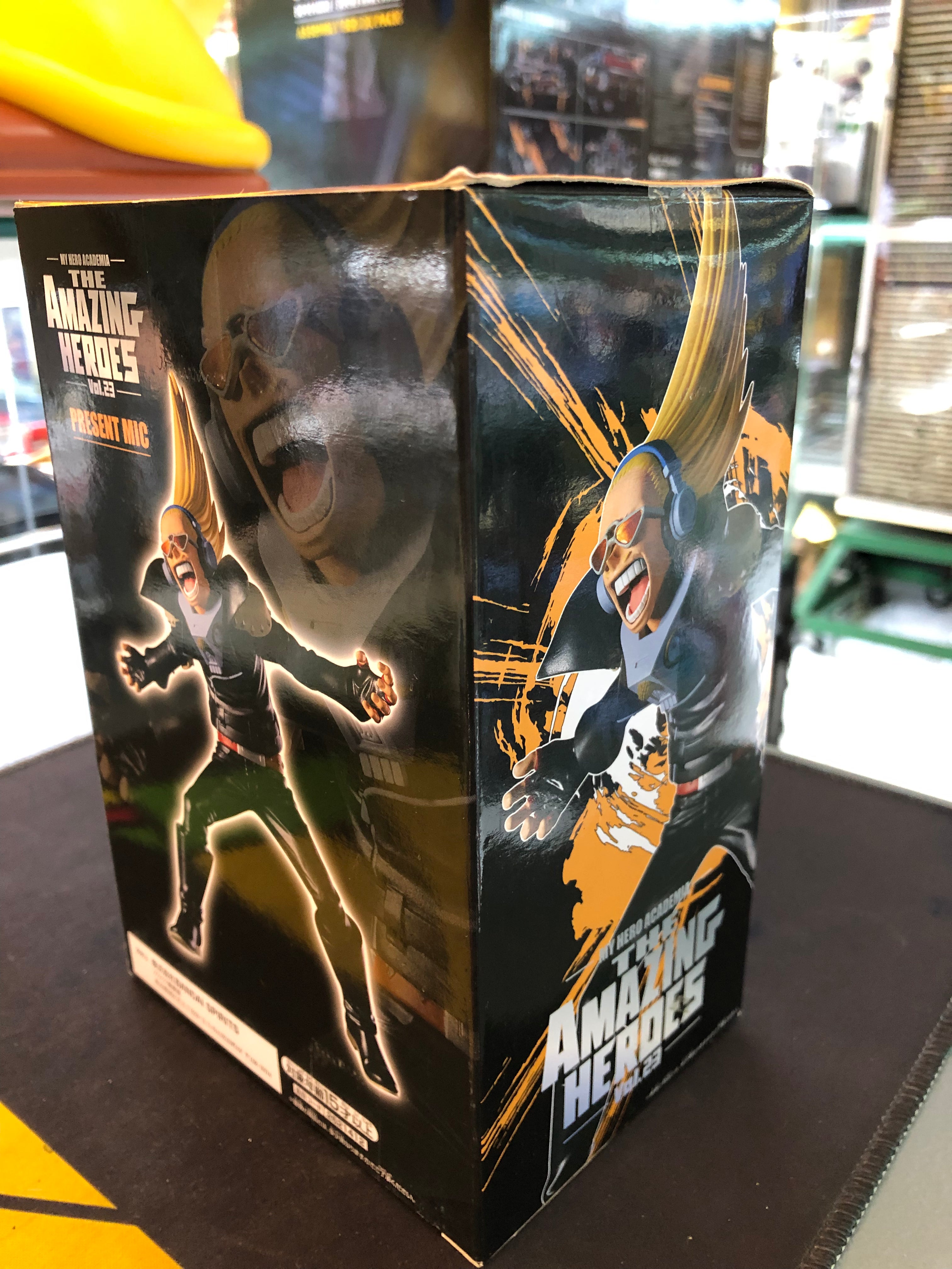 my hero academia present mic figure the amazing heroes vol.23 banpresto