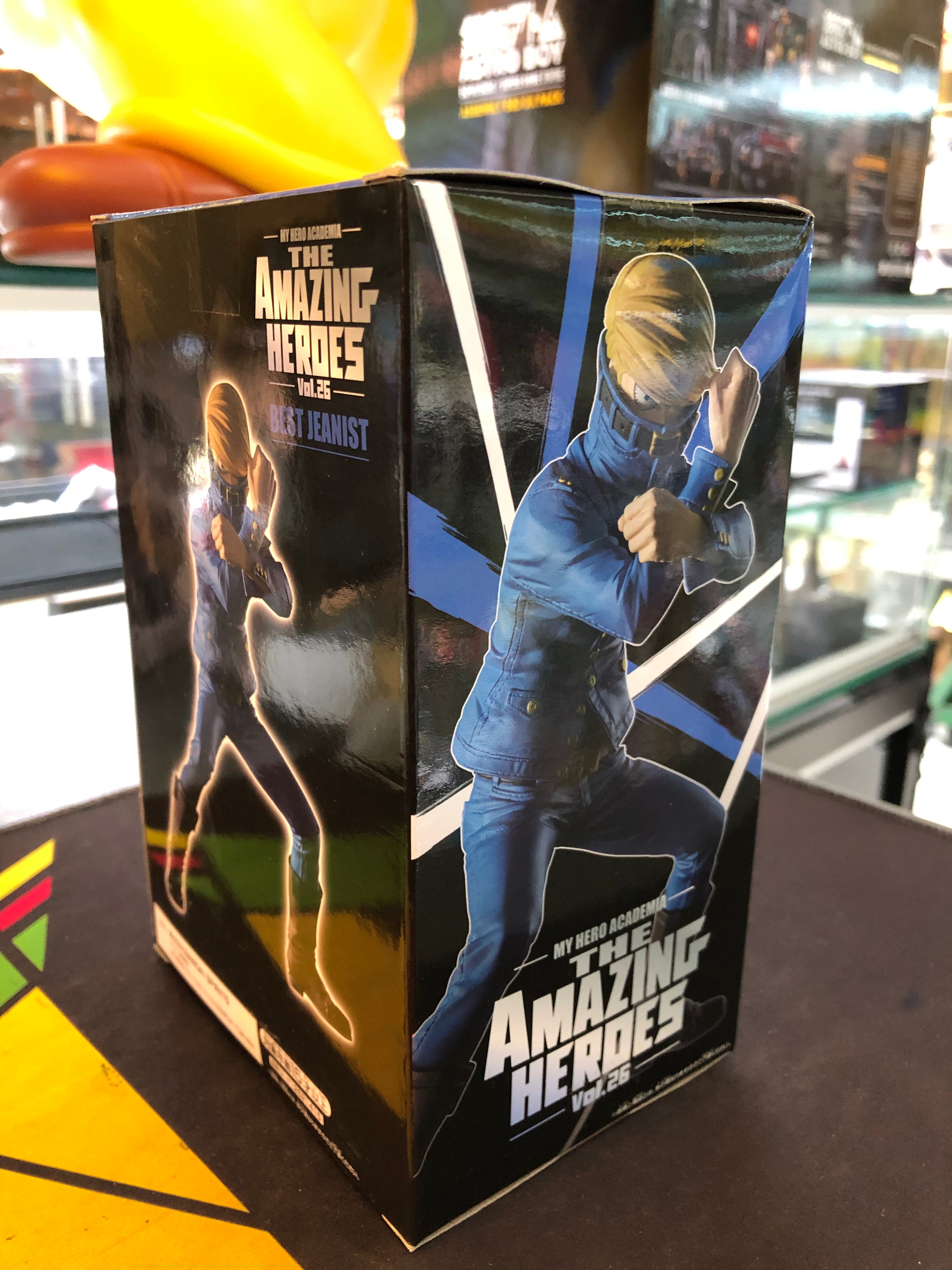 my hero academia best jeanist The amazing heroes vol.26 figure banpresto