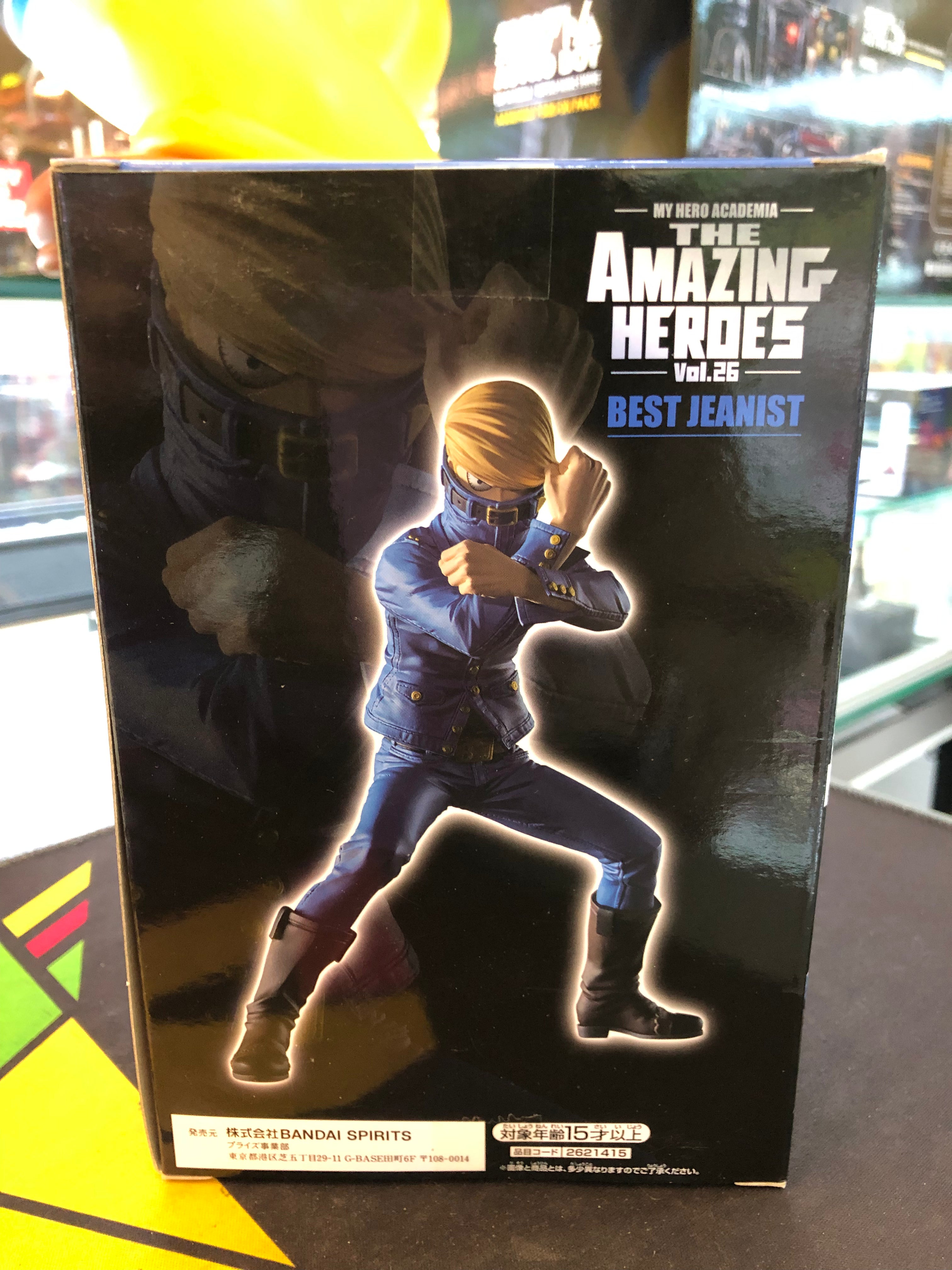 my hero academia best jeanist The amazing heroes vol.26 figure banpresto