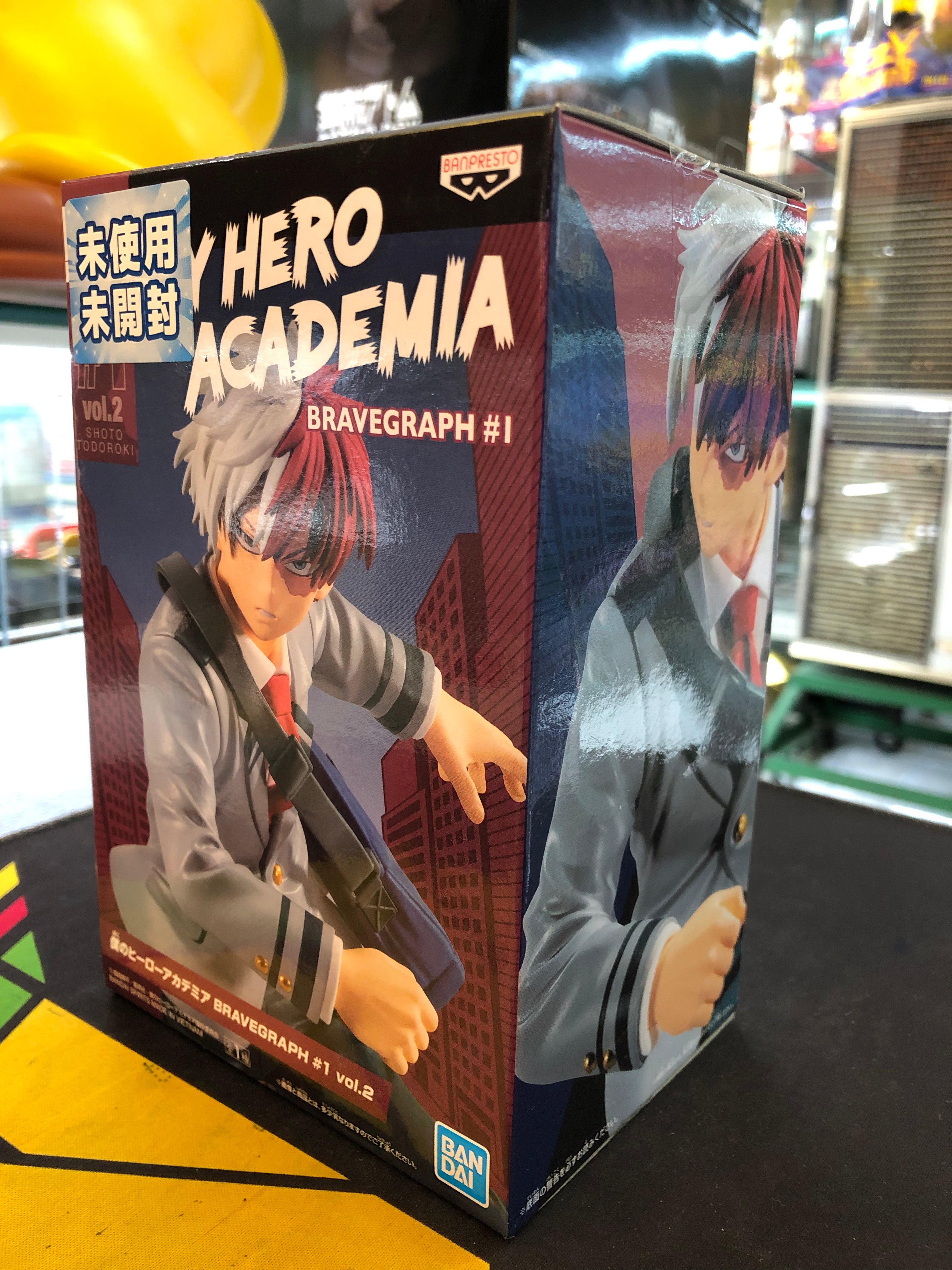 my hero academia bravegraph # 1 banpresto import figure shoto todoroki