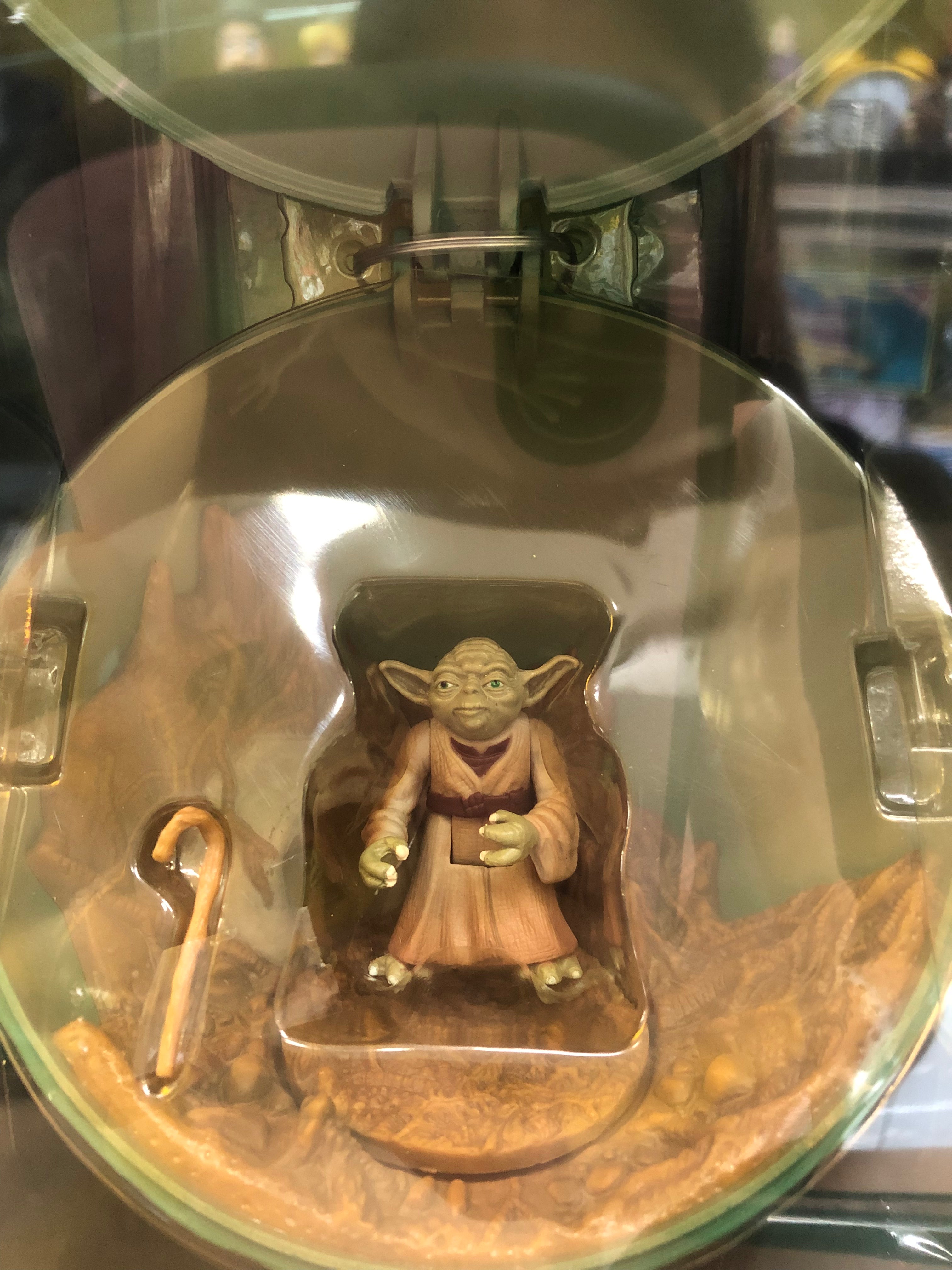 star wars The power of the force, complete galaxy dagobah with yoda