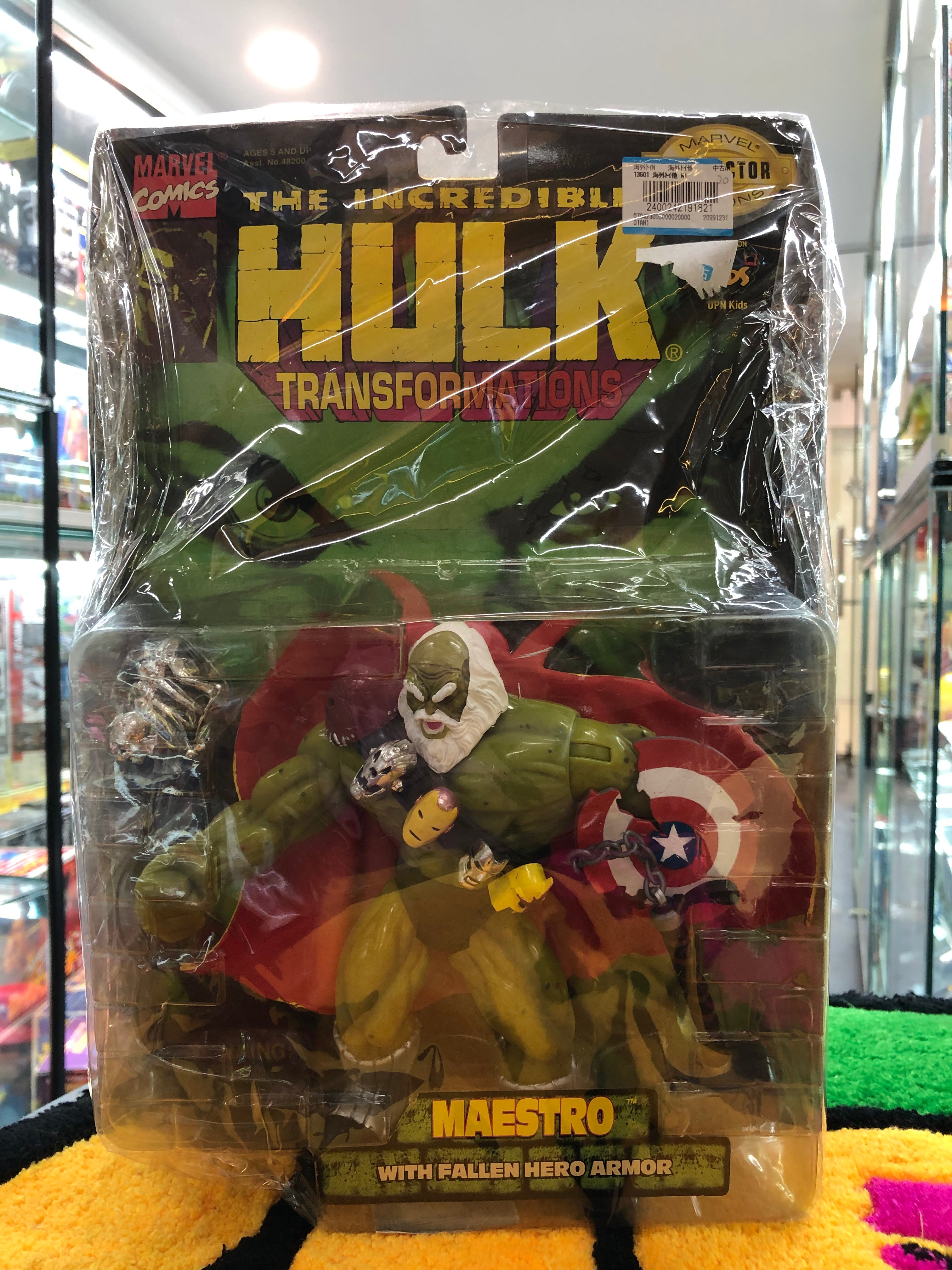 the incredible hulk transformations maestro with fallen hero armor