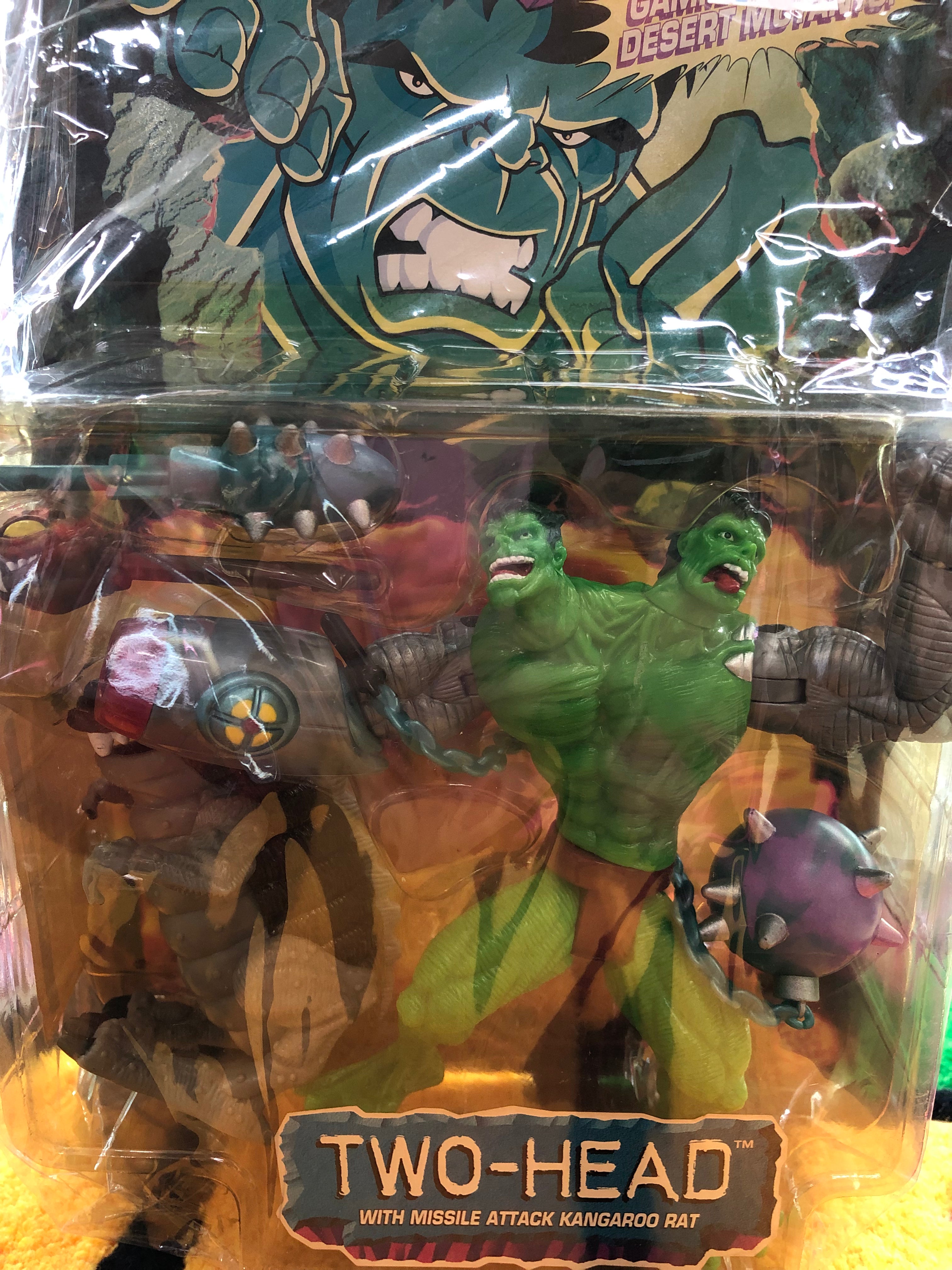 The incredible hulk outcasts  two-Head with missile attack kangaroo rat