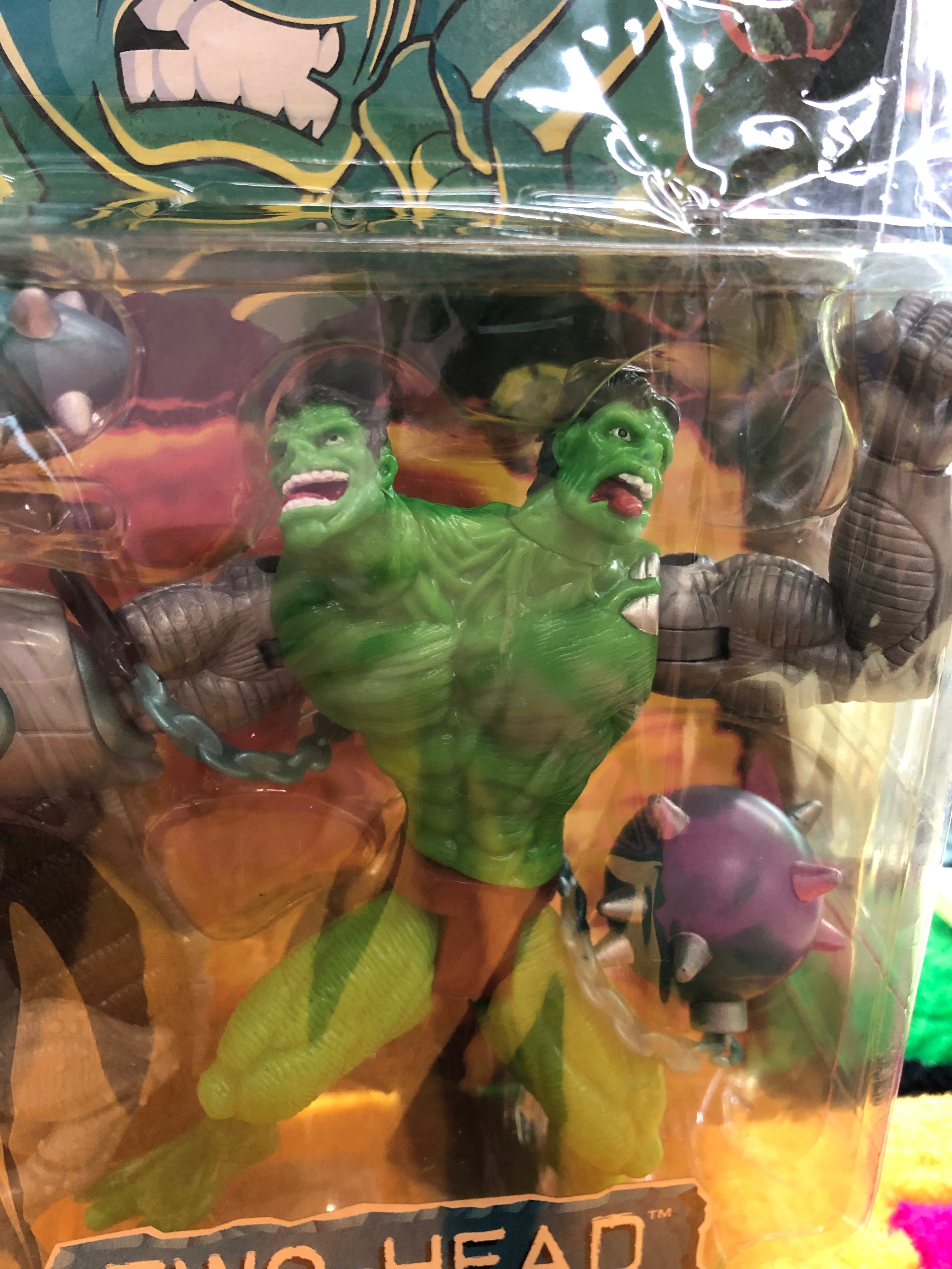 The incredible hulk outcasts  two-Head with missile attack kangaroo rat