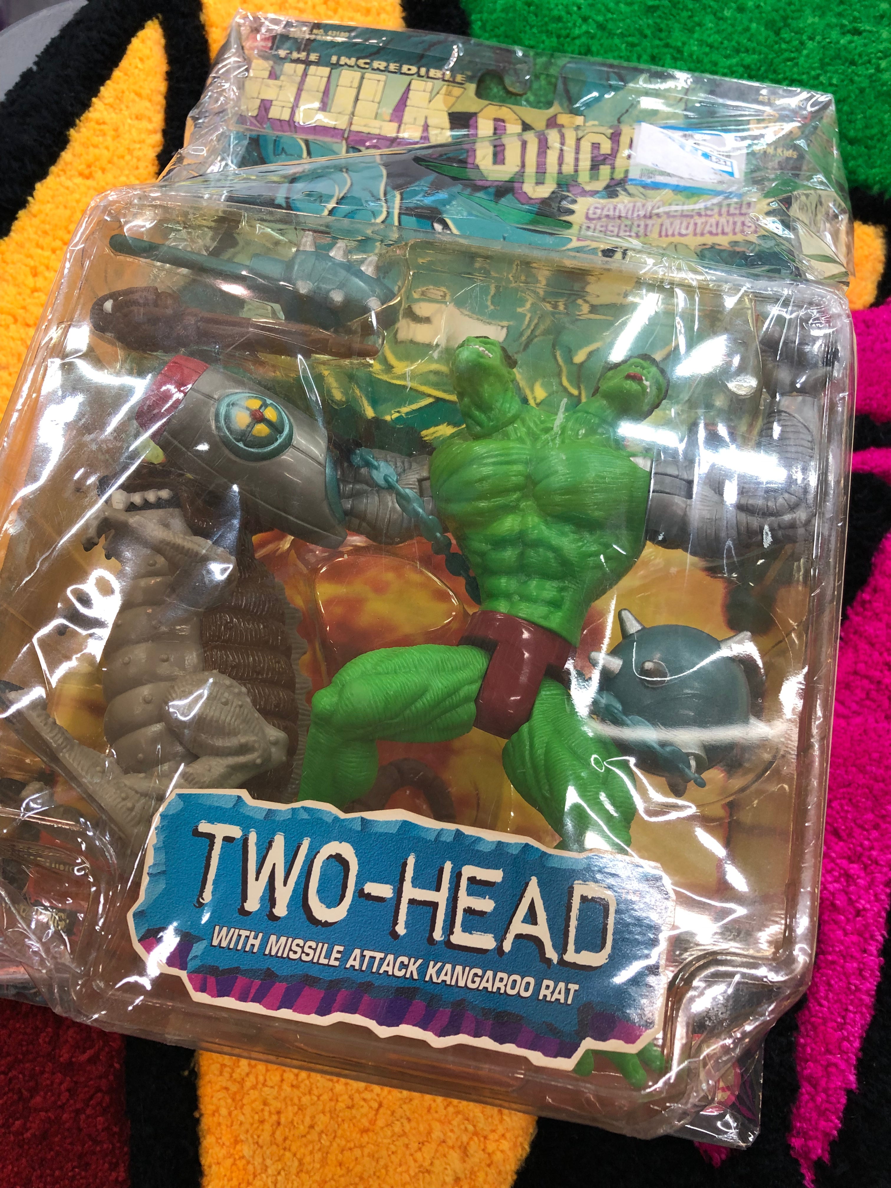 The incredible hulk outcasts  two-Head with missile attack kangaroo rat