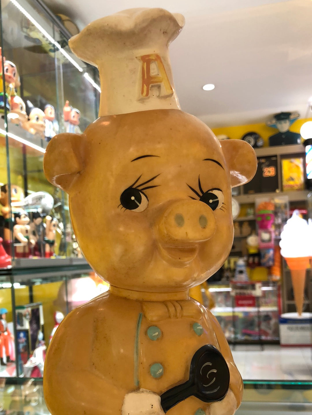 Little Pig Chef Mascot