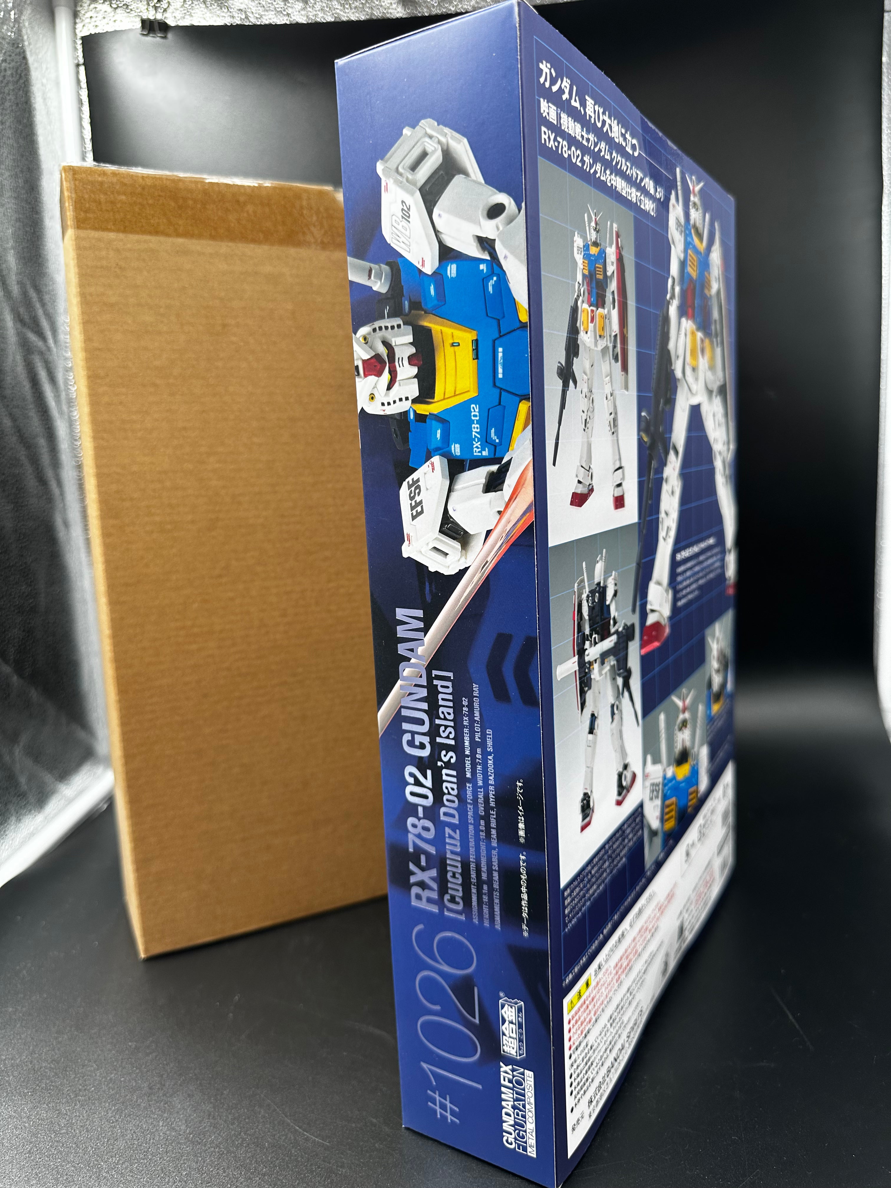 Bandai Spirits GUNDAM FIX FIGURATION METAL COMPOSITE Mobile Suit Gundam Cucuruz Doan Island RX-78-02 Gundam [Cucuruz Doan Island] #1026