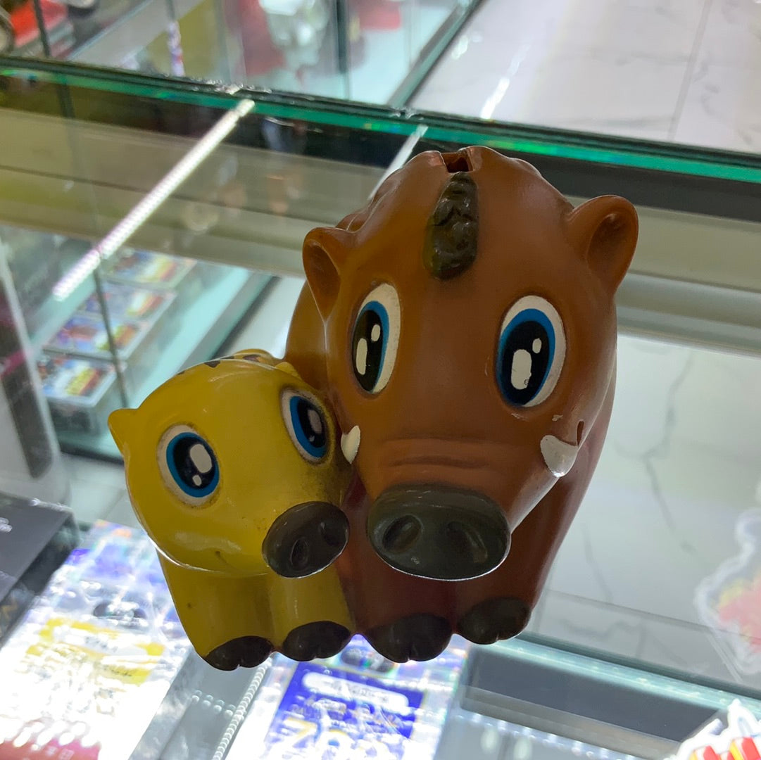 Mini Pig bank light brown