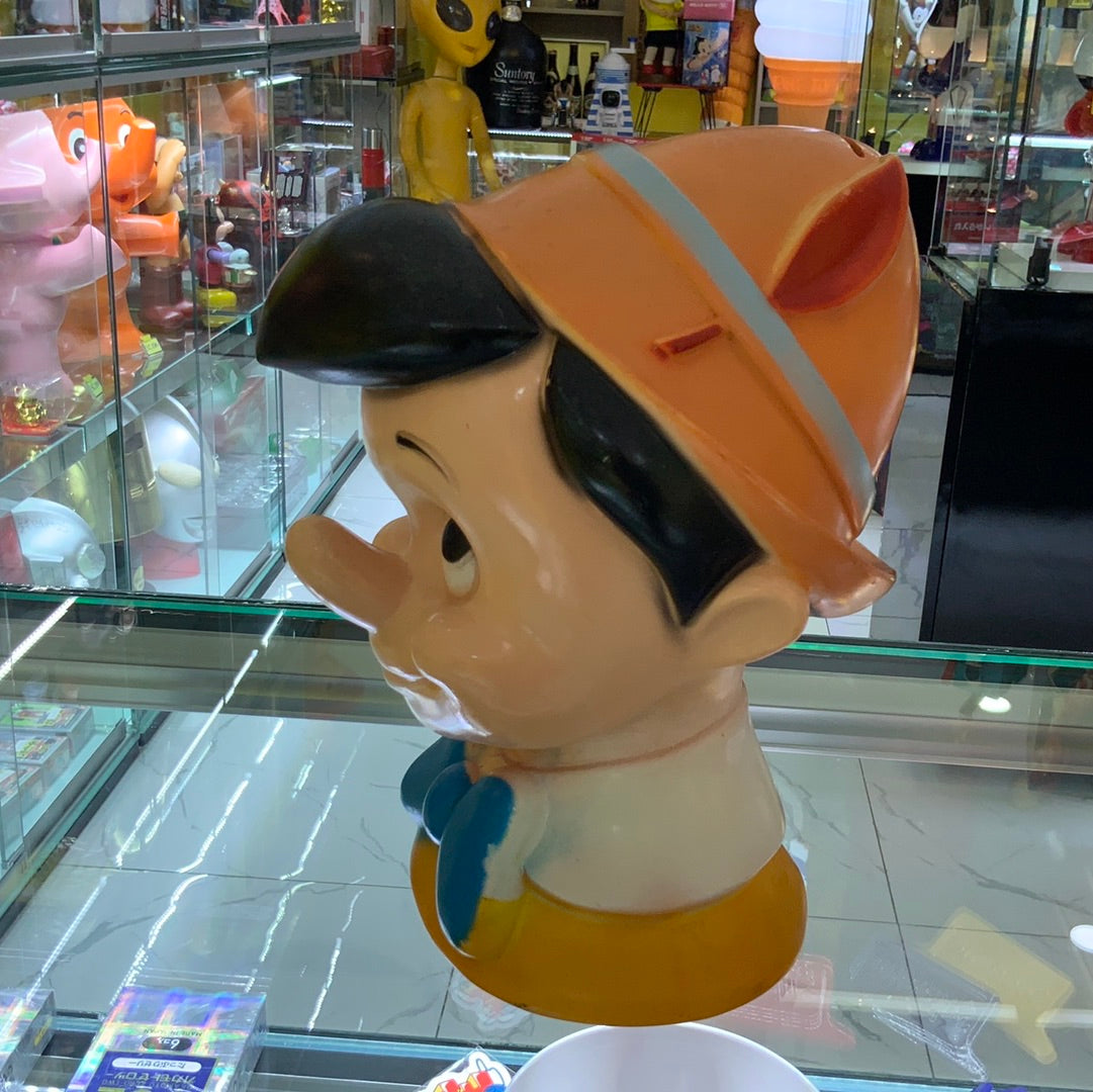 Pinocchio Head Coin Bank